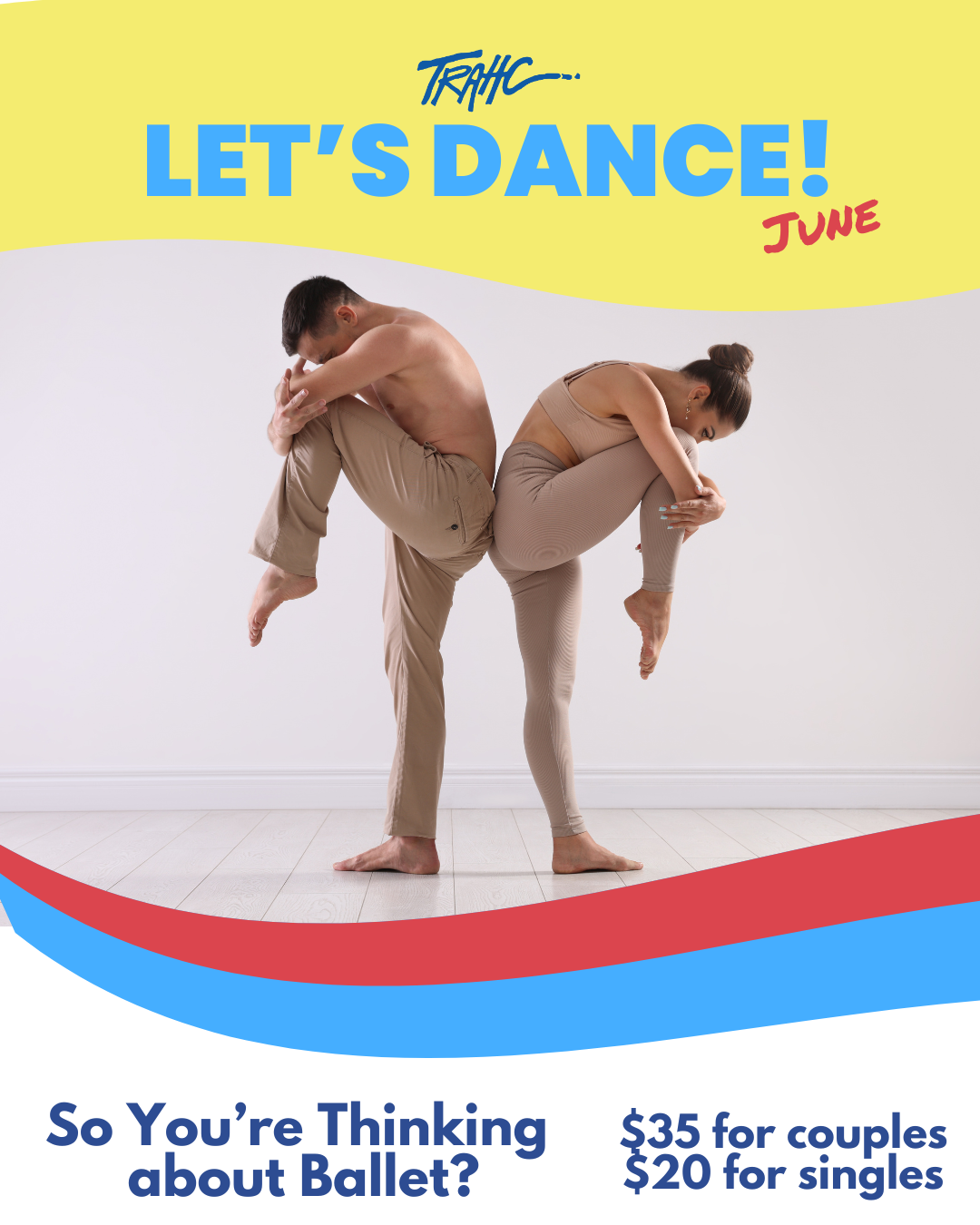 Campaign cover image for 6/4 Beginner Dance: So You're Thinking about Ballet?
