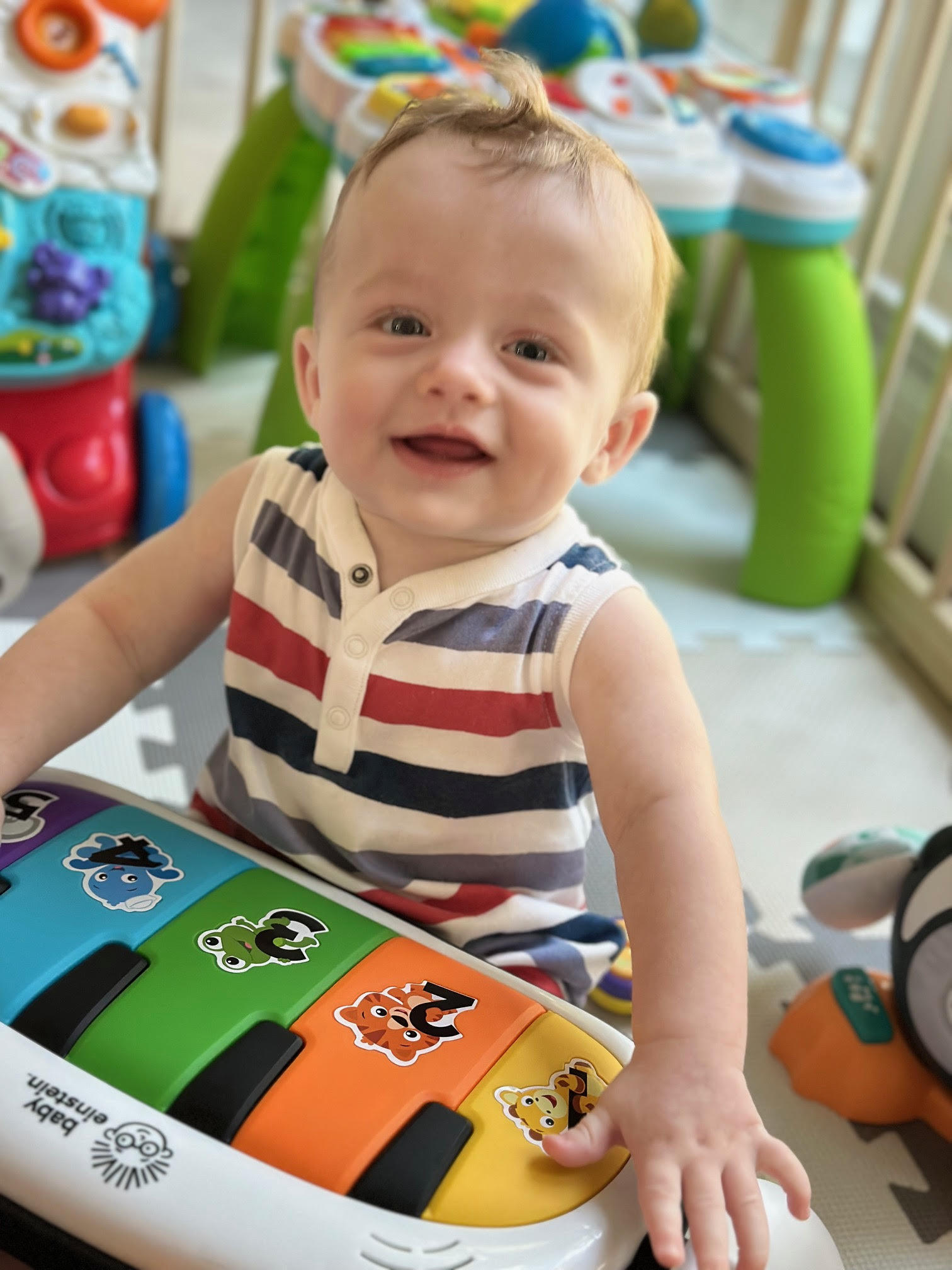 Campaign cover image for Colin's 1st Birthday in honor of Maddie Harris