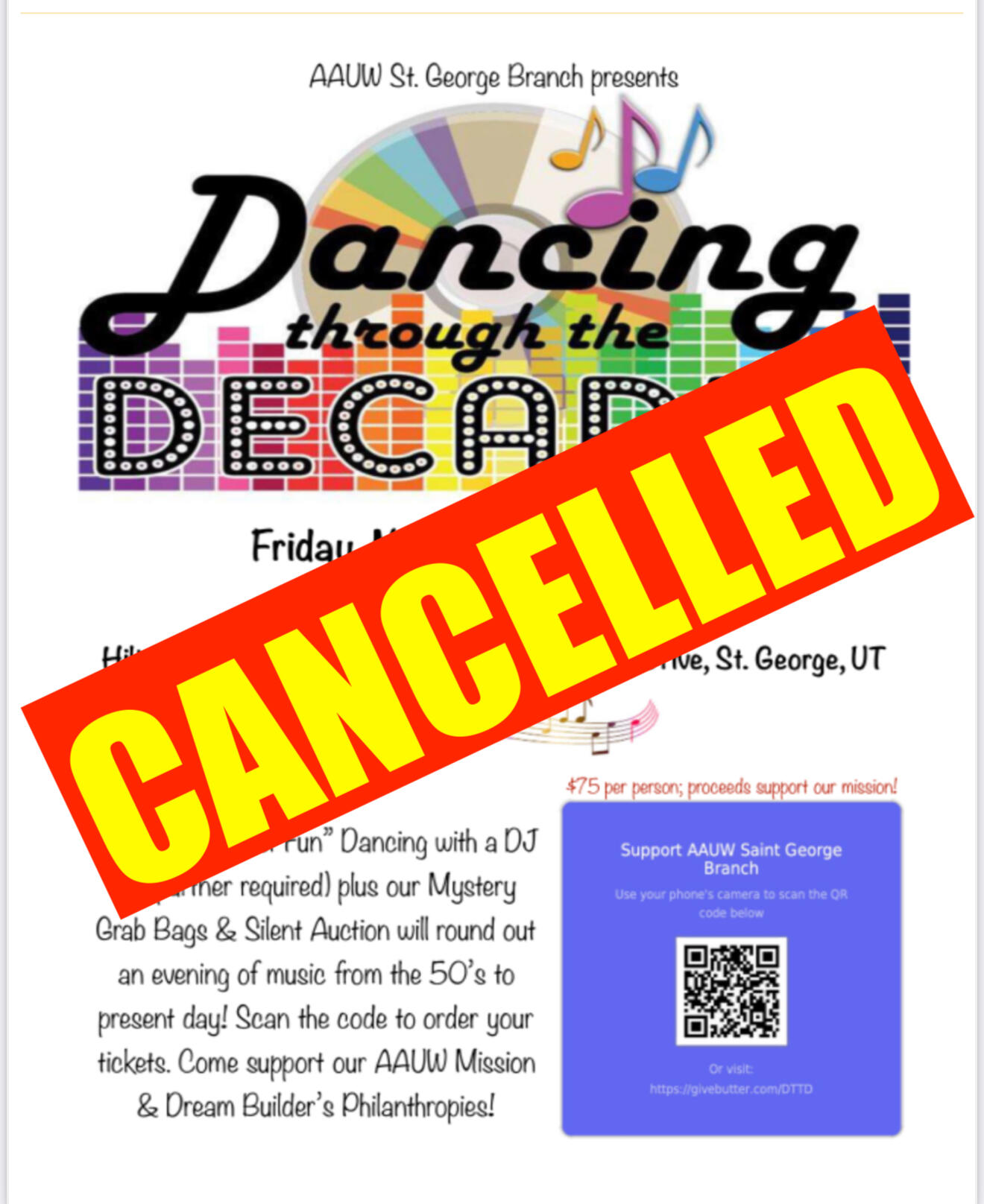 Campaign cover image for AAUW St. George Branch Dream Builders