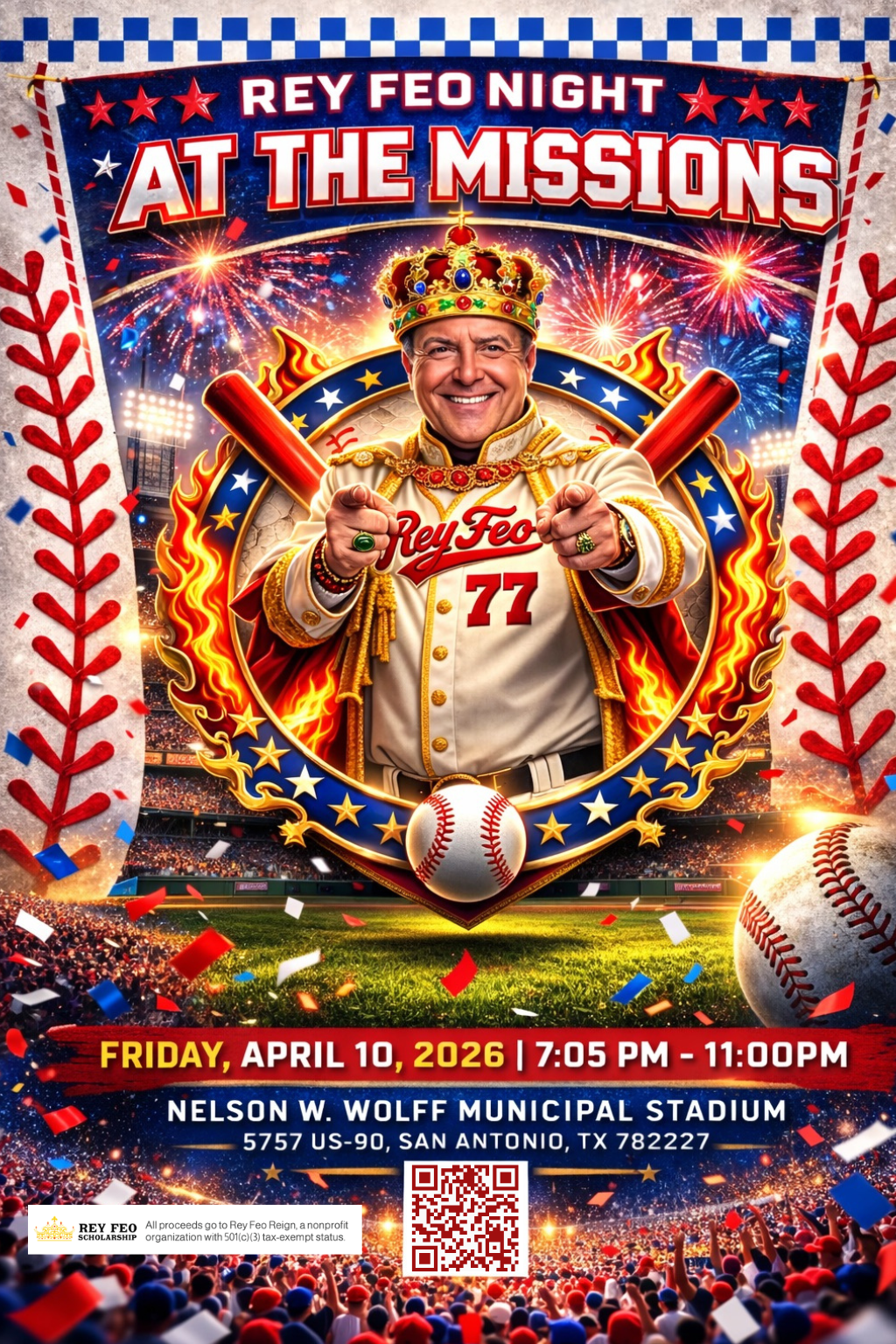 Campaign cover image for Rey Feo Night At The Missions