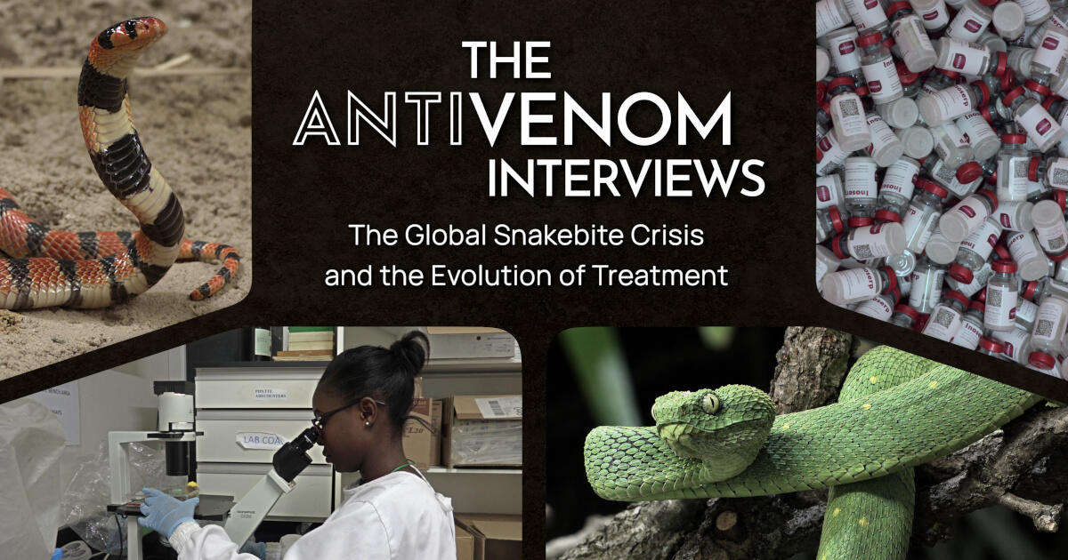 Campaign cover for The Antivenom Interviews