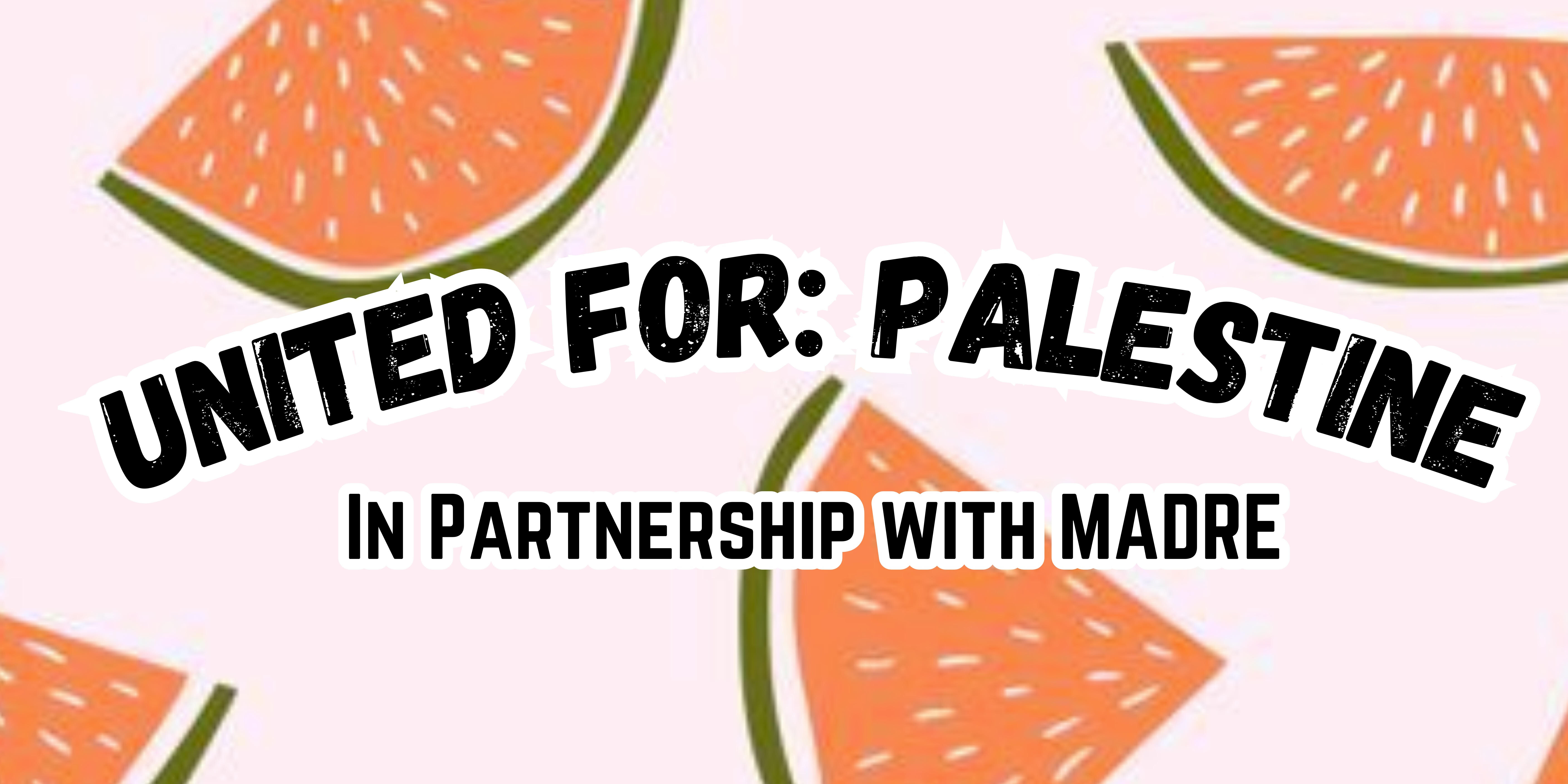 Campaign cover image for United For: Palestine