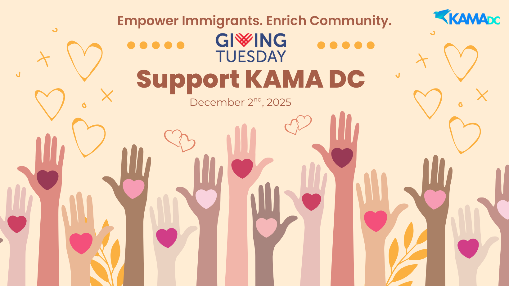 Campaign cover image for KAMA DC - 2025 Giving Tuesday