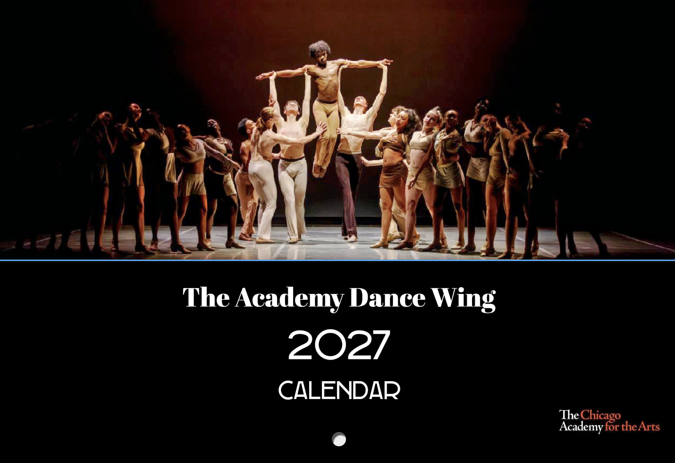 Campaign cover image for The Academy Dance Wing 2027 Calendar!