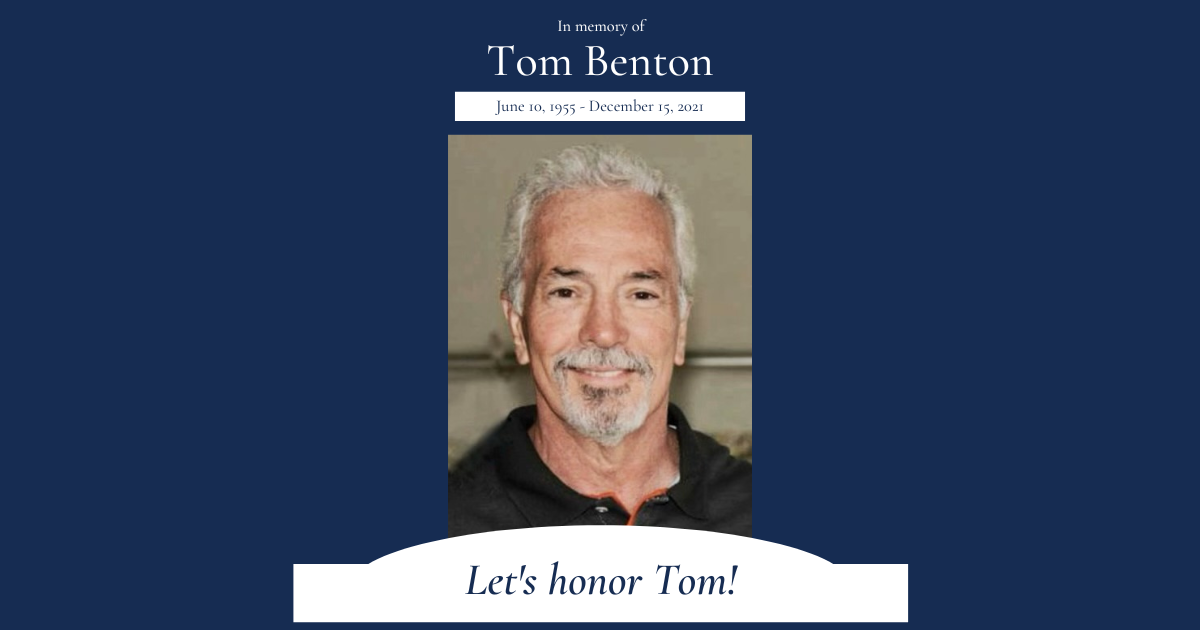 Campaign cover image for Honor Tom Benton