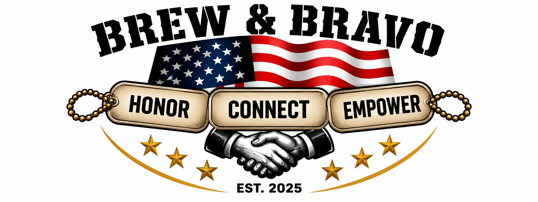 Campaign cover image for Q3 Brew & Bravo Event Honoring Those Who Served. Connecting Veterans. Empowering Our Community.