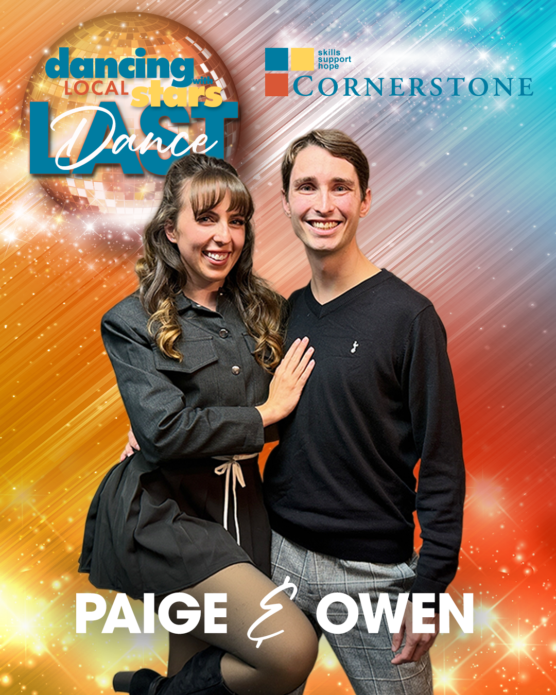 Campaign cover image for Paige & Owen People's Choice