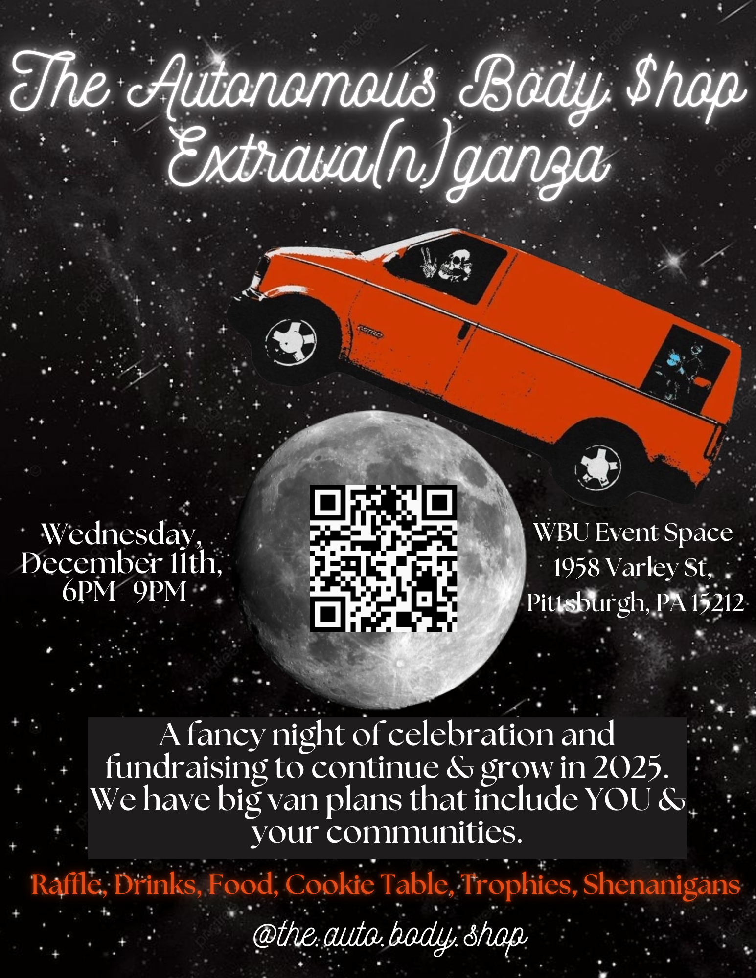 Campaign cover image for SOLD OUT! Auto(nomous) Body $hop Extrava(n)ganza: A Fancy Night of Celebration