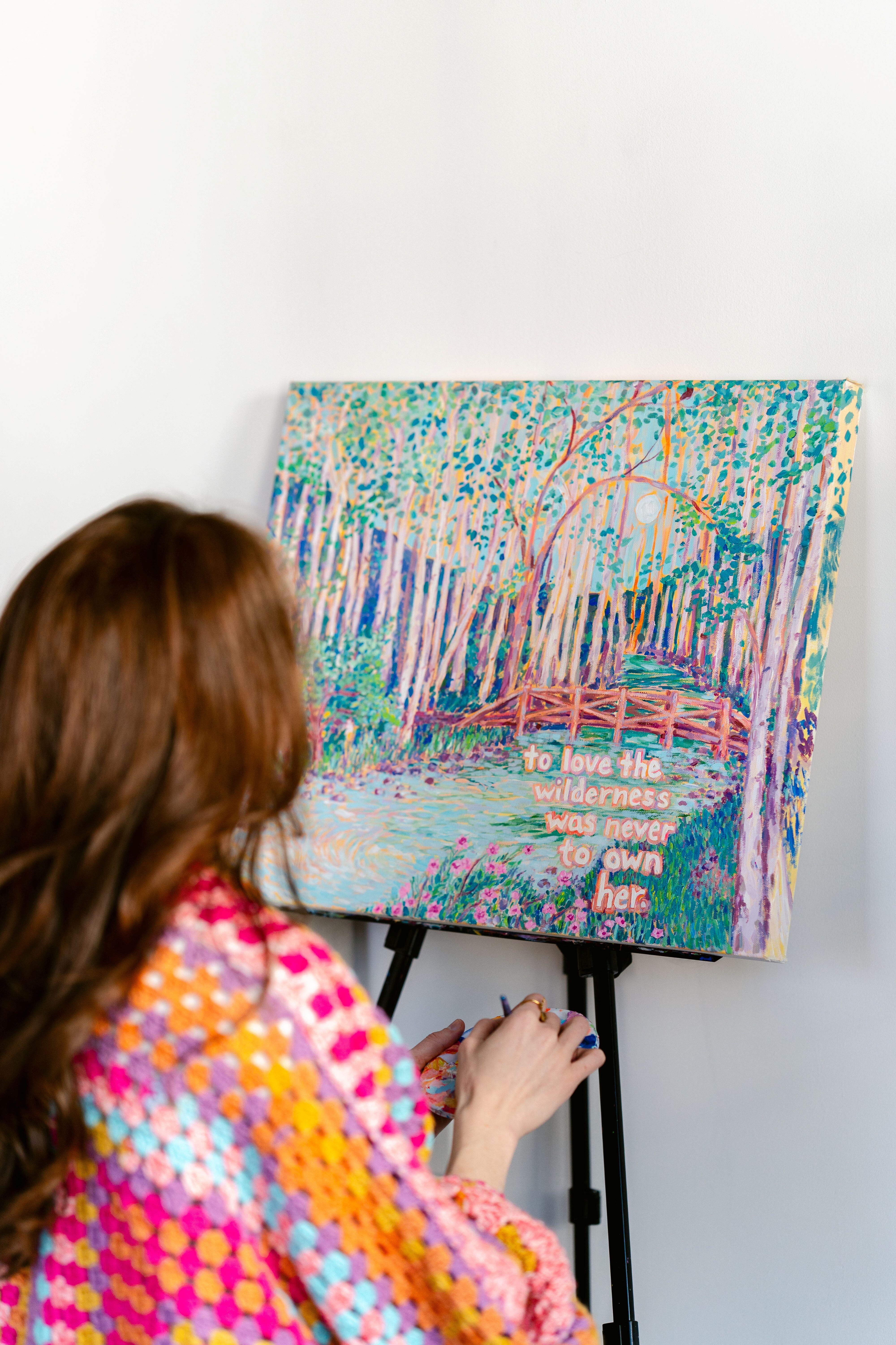 Campaign cover image for Woodland Painting Class