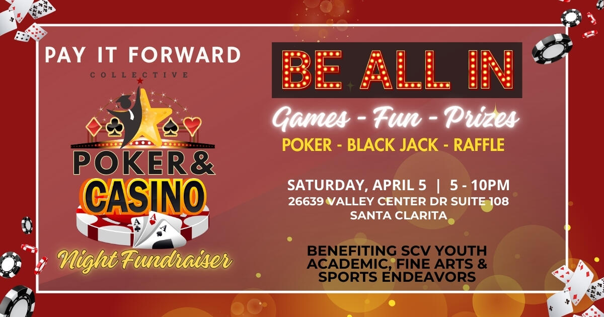 Campaign cover image for First Annual ALL IN Poker & Casino Night