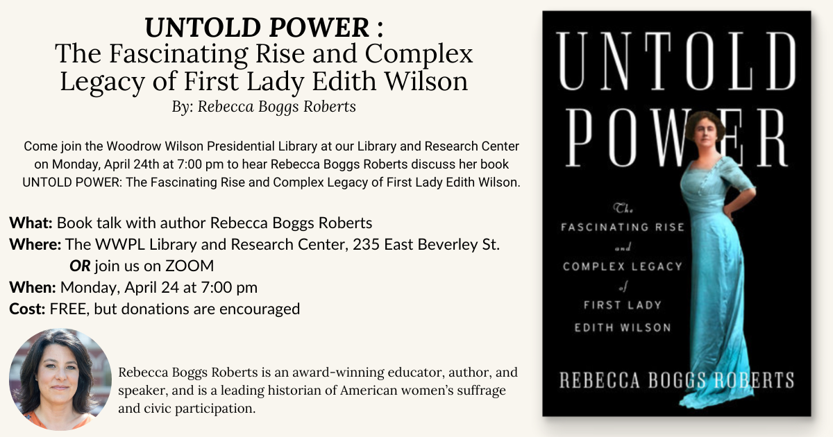 Campaign cover image for “Untold Power: The Fascinating Rise and Complex Legacy of the First Lady Edith Wilson”