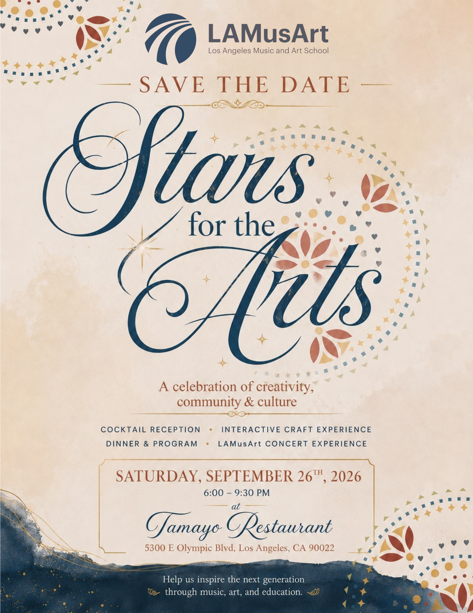 Campaign cover image for 2026 Stars for the Arts