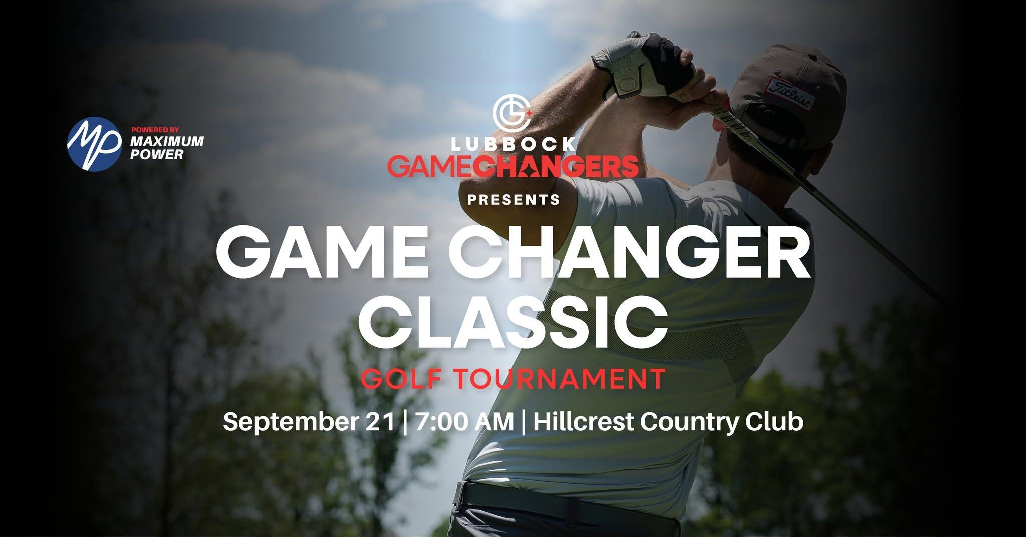 Campaign cover image for Game Changer Classic 2026 Sponsorship