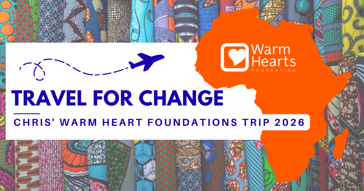 Campaign cover image for Chris' Warm Heart Foundations Trip 2026