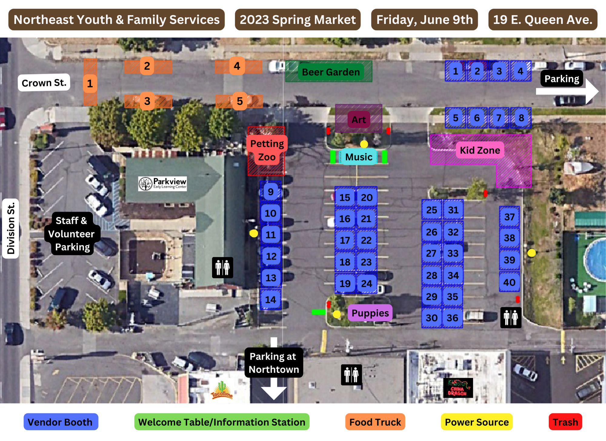 Campaign cover image for NEYFS Spring Market - BUSINESS VENDOR booth registration