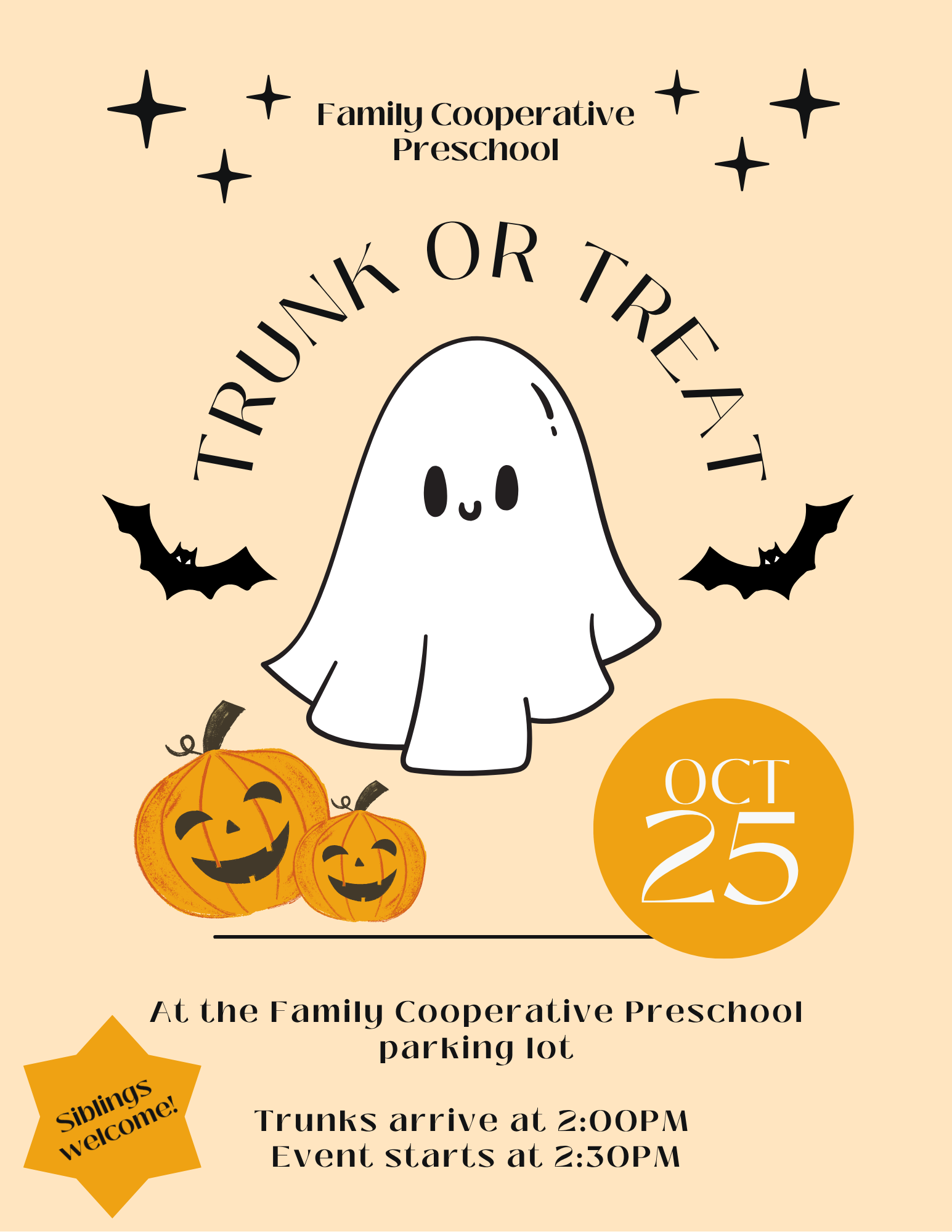 Campaign cover image for FCP - 2025 Trunk or Treat