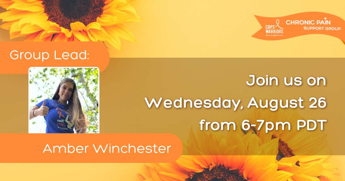 Campaign cover image for 08/26 CWF Chronic Pain Support Group