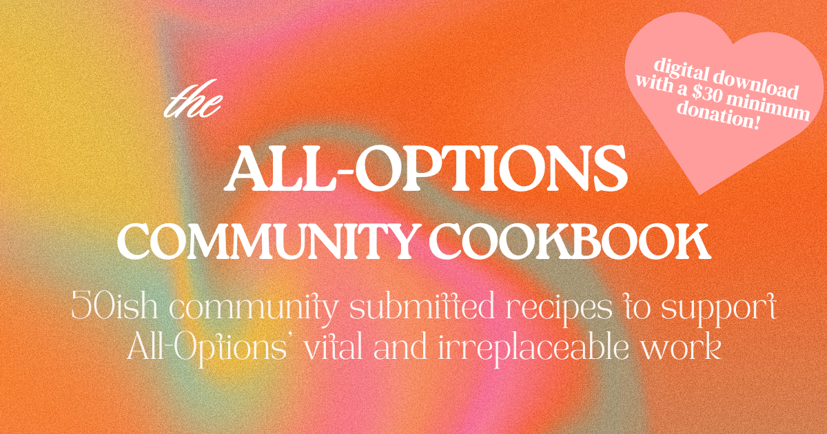 Campaign cover image for All-Options Community Cookbook
