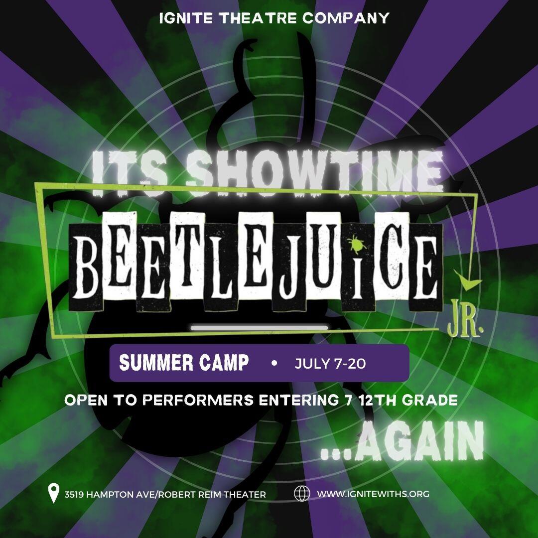 Campaign cover image for Beetlejuice Jr. JULY