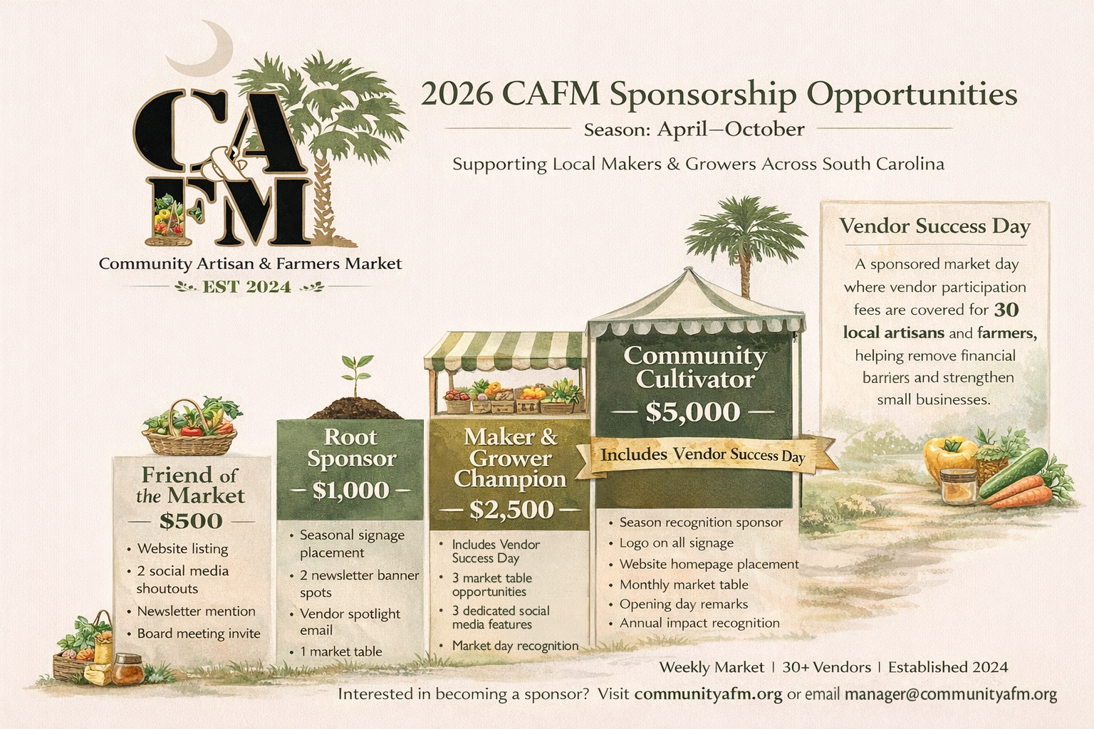 Campaign cover for 2026 CAFM Sponsorship Opportunities