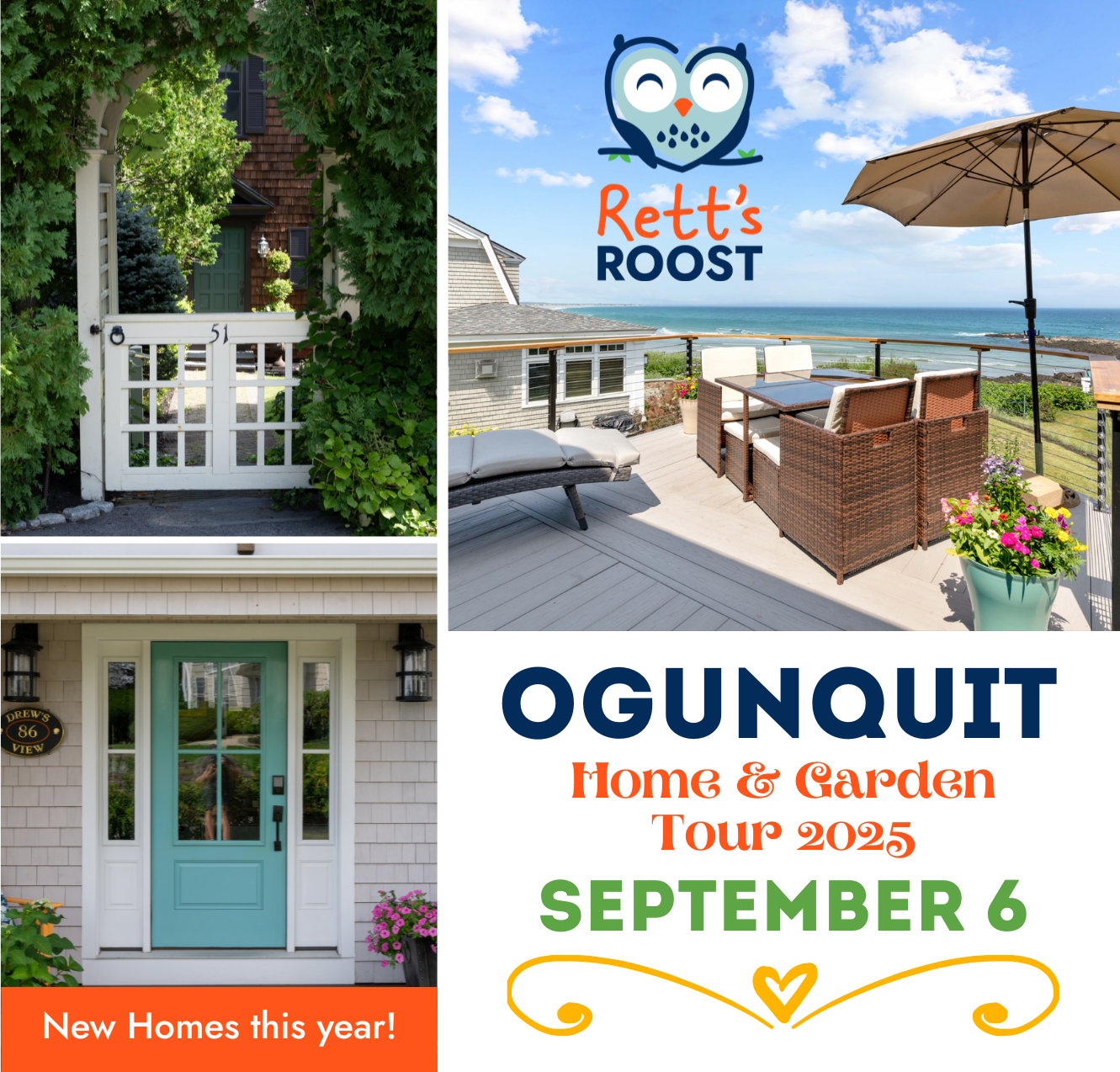 Campaign cover image for 2025 Ogunquit Home & Garden Tour