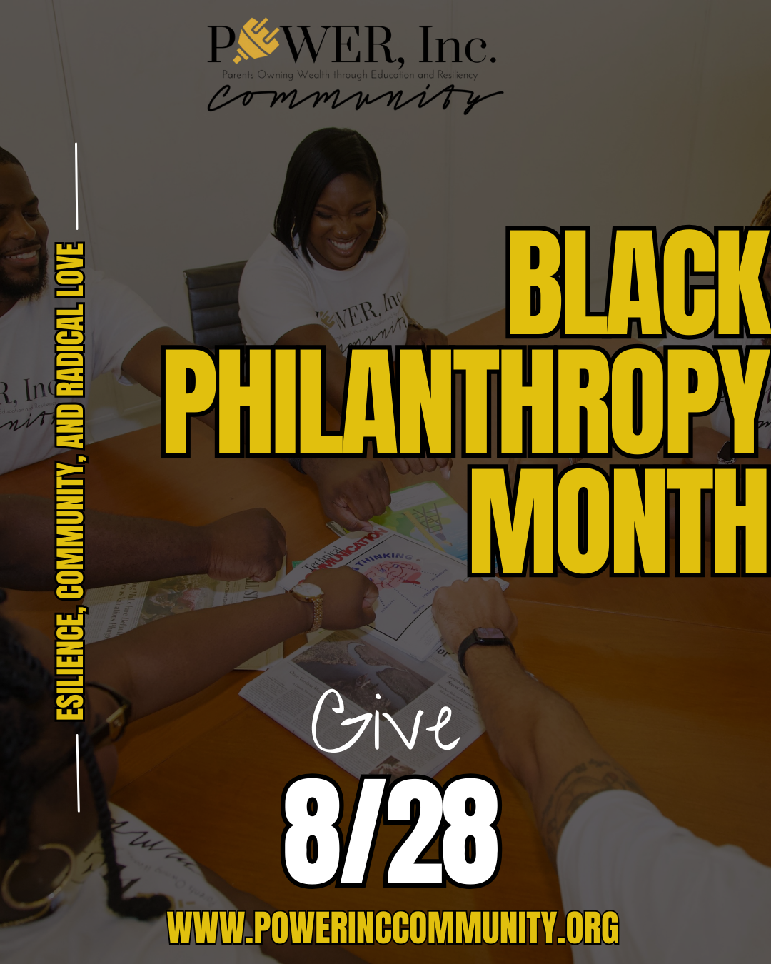 Campaign cover image for Give 8/28: Black Philanthropy Month