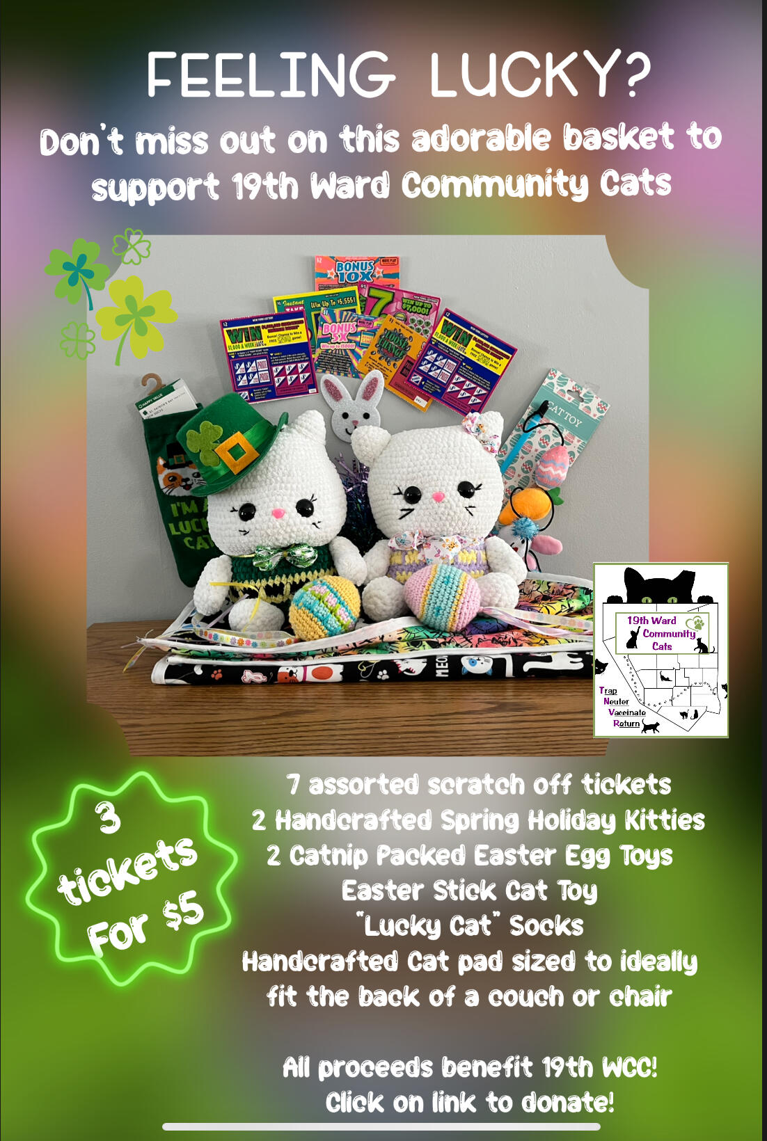 Campaign cover image for Lucky Spring Raffle Basket