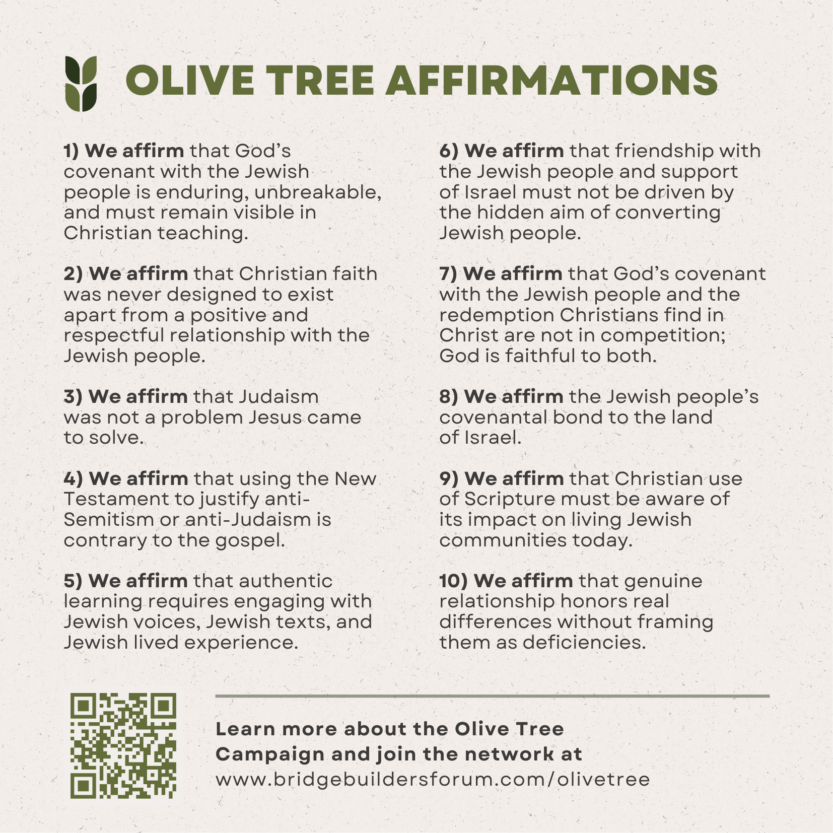 Campaign cover image for Olive Tree Affirmations Cards
