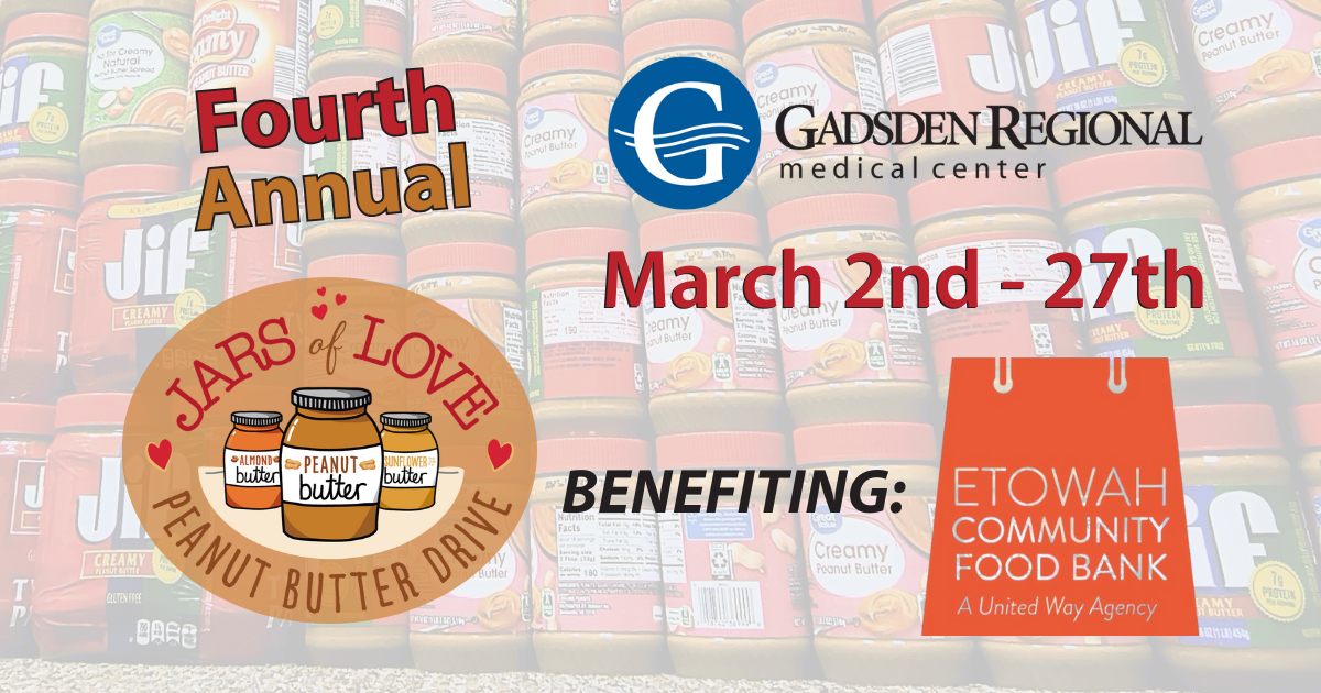 Campaign cover image for 2026 Jars of Love - Gadsden Regional Medical Center