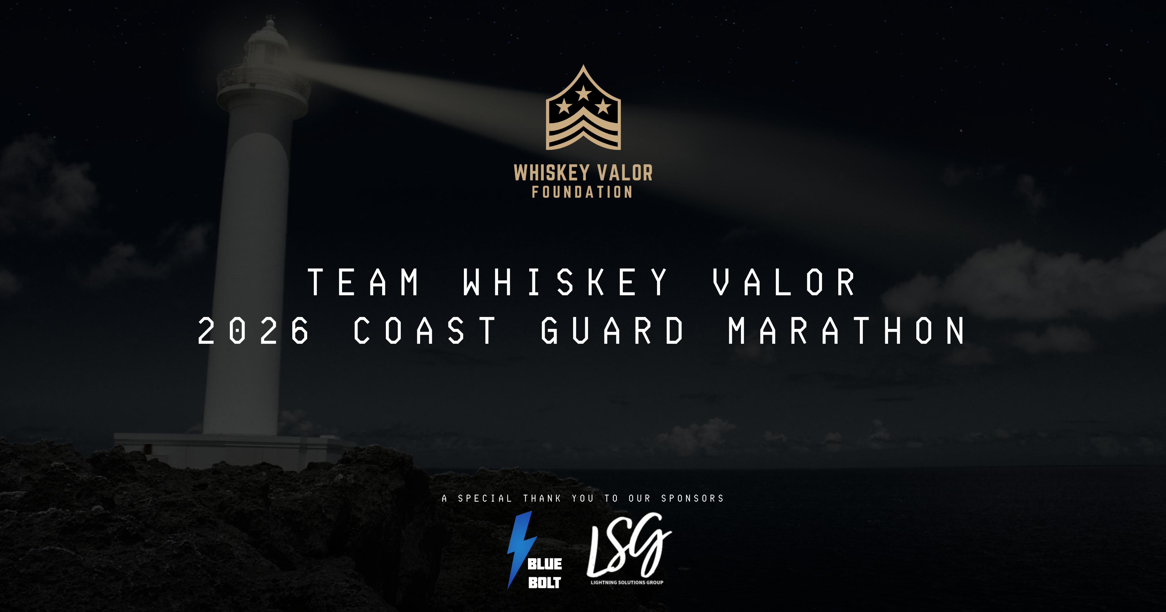Campaign cover image for Team Whiskey Valor: Coast Guard Marathon
