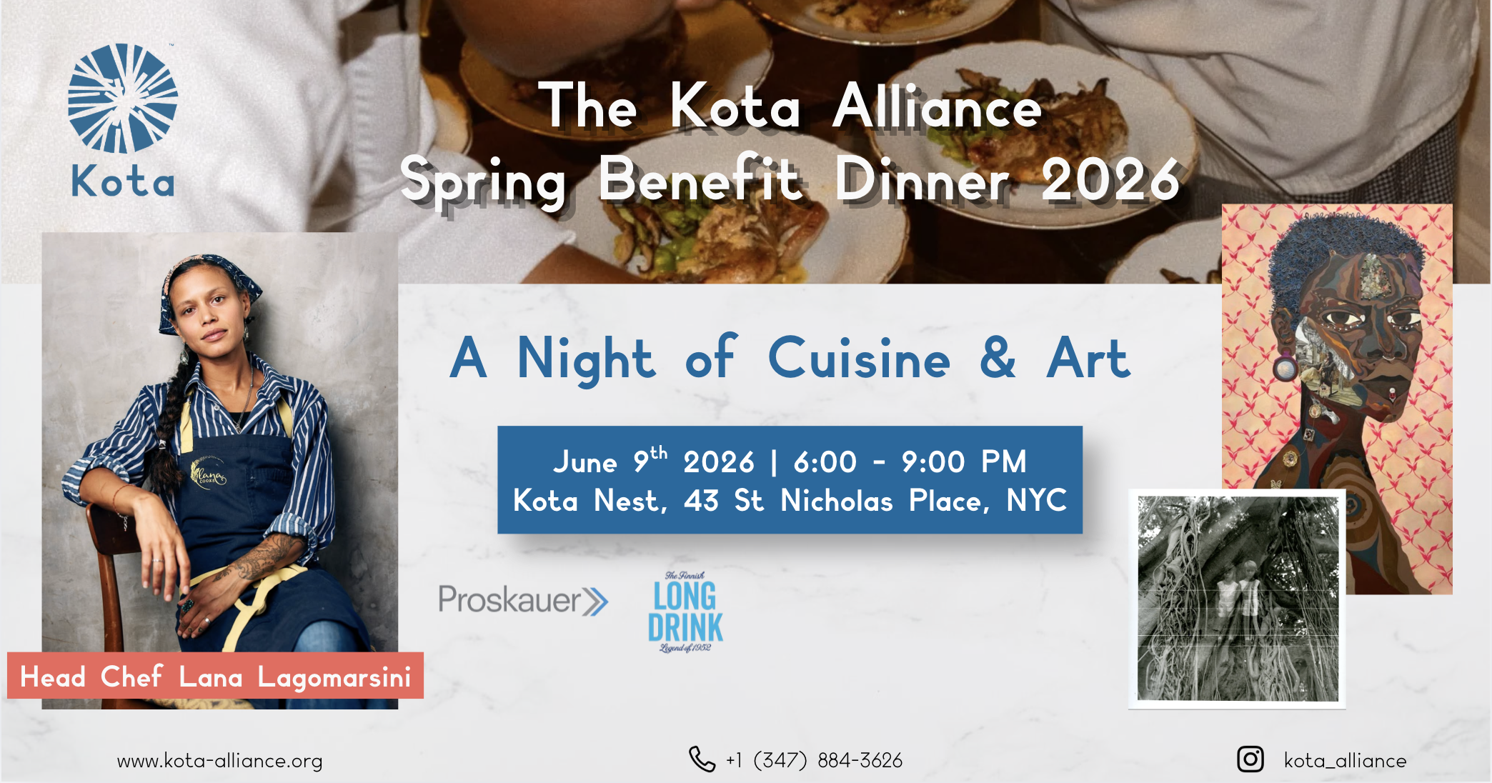 Campaign cover image for Spring Benefit Dinner 2026