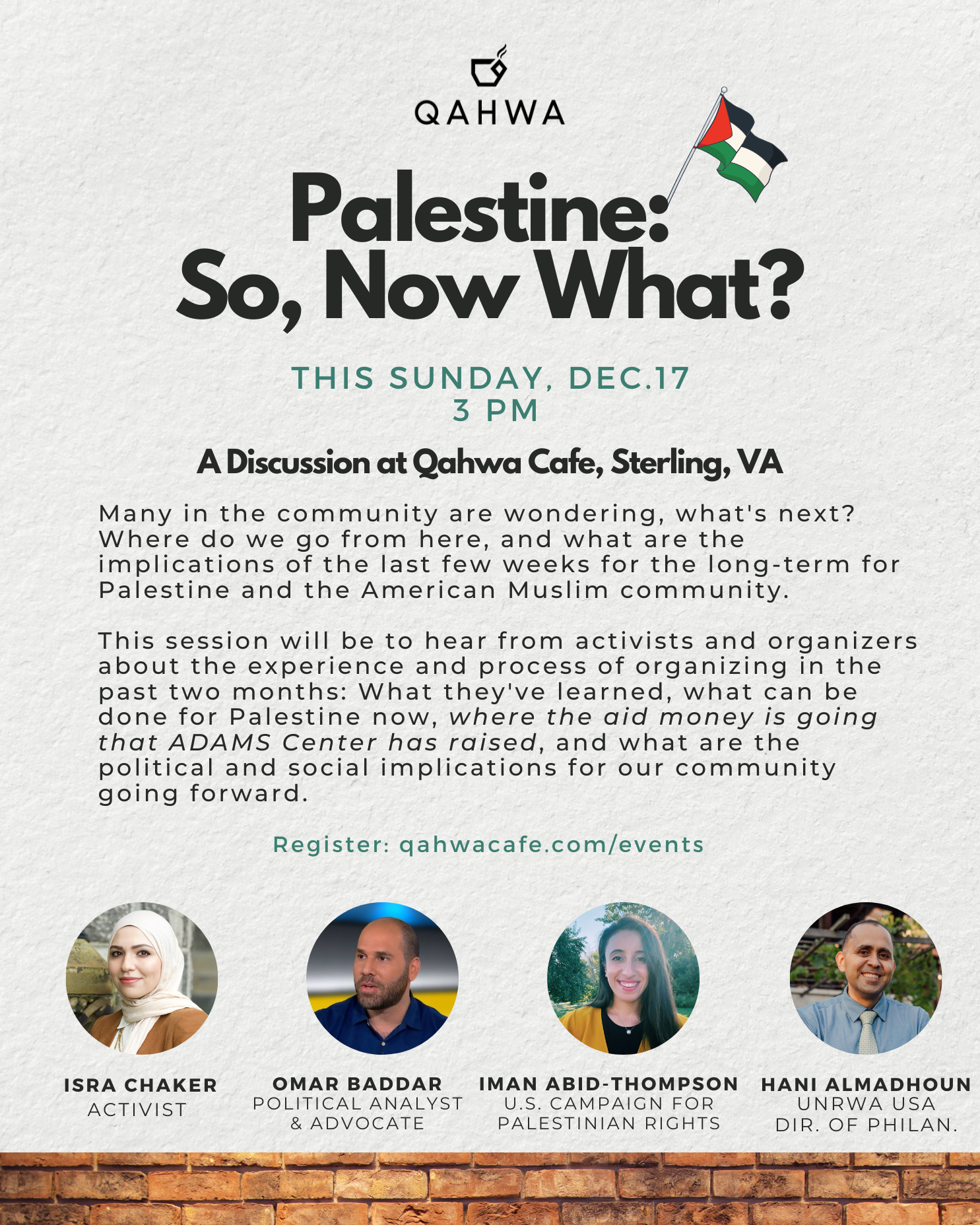 Campaign cover image for Palestine: What's next?