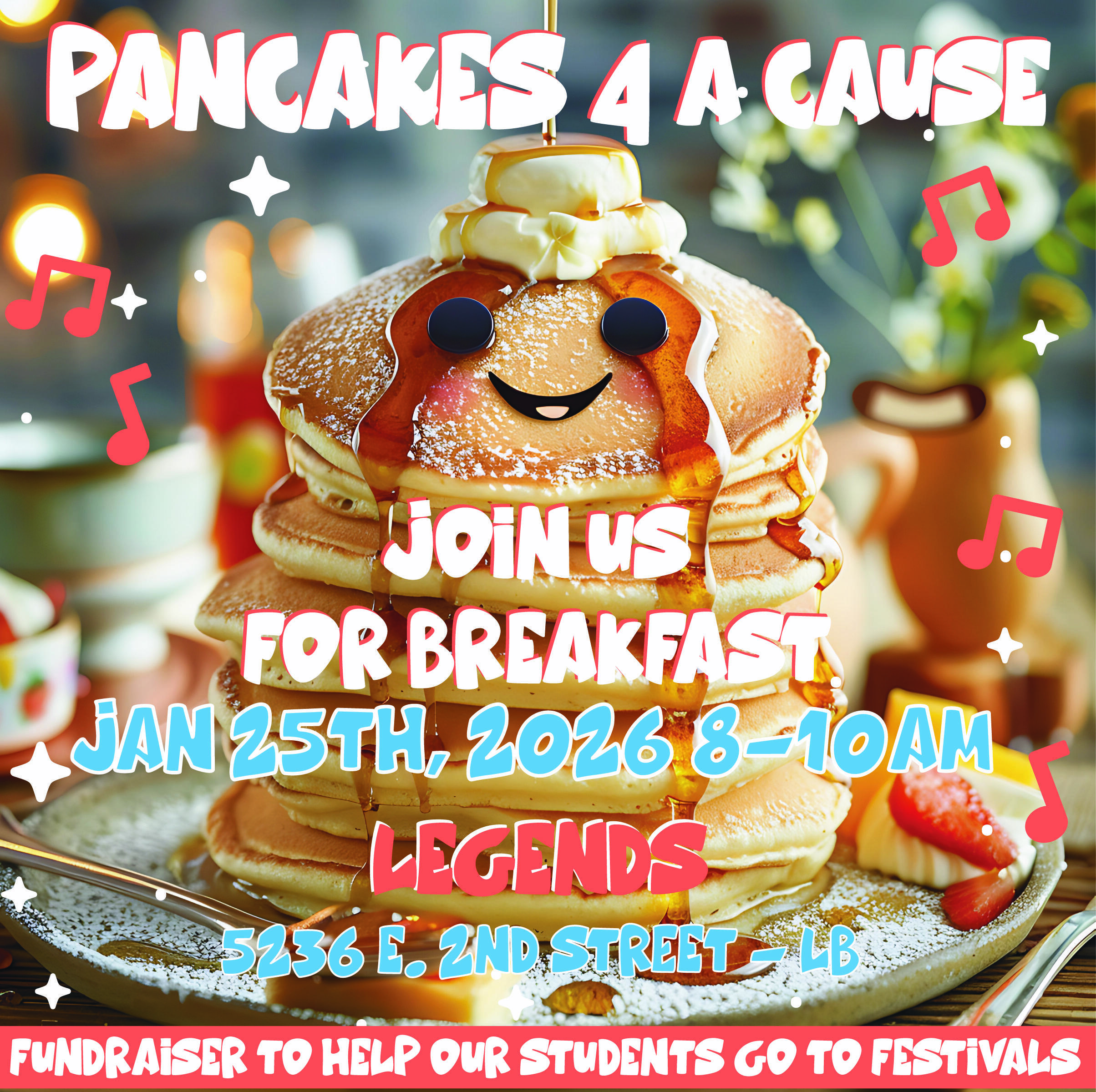 Campaign cover image for 2026 Wilson High School Pancake Breakfast