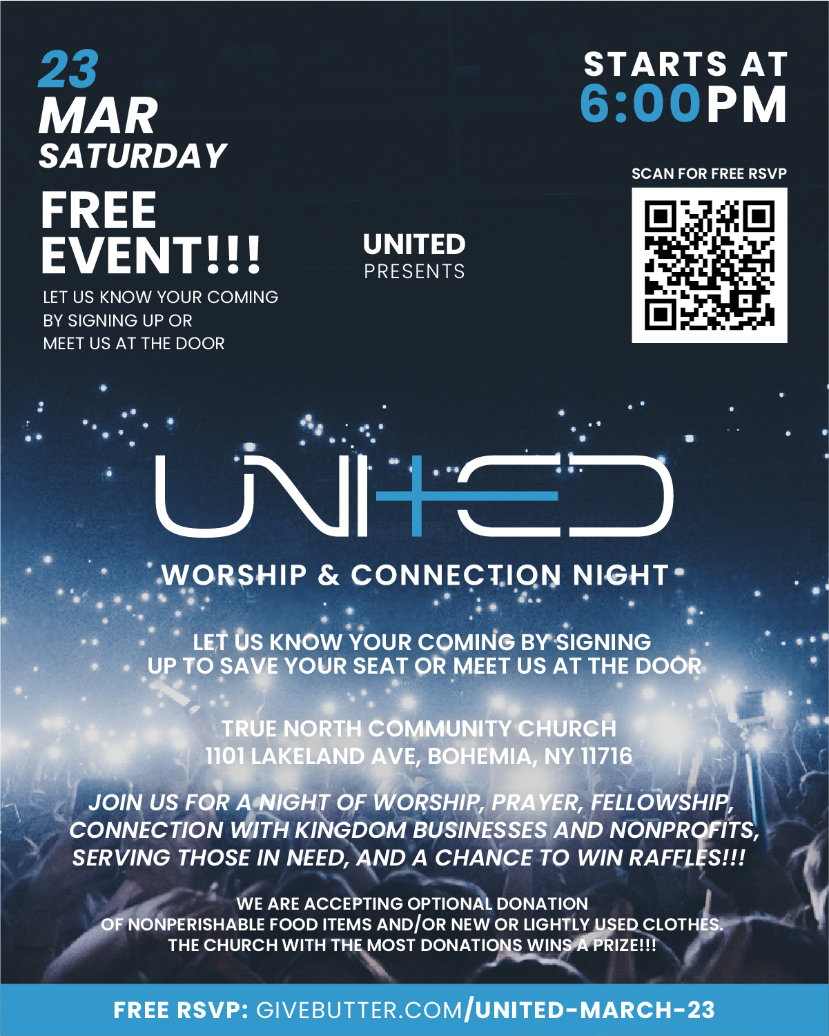 Campaign cover image for UNITED Worship & Connection Night
