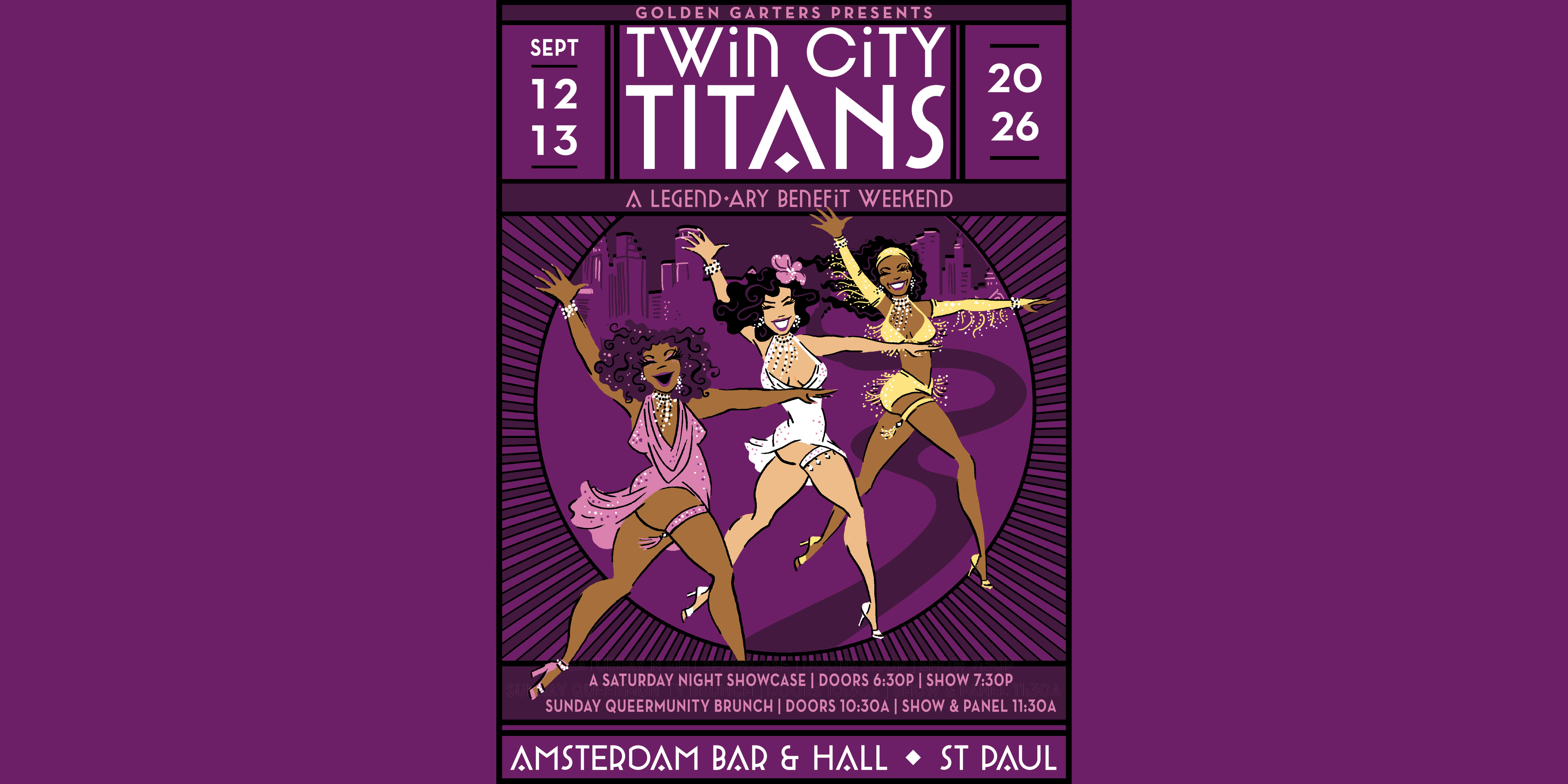 Campaign cover image for Twin Cities Titans: Sunday Showcase & MN Legacy Panel