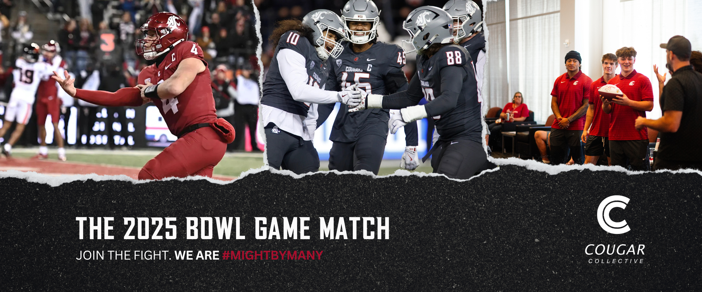 Campaign cover image for WSU Football Bowl Game: $50k Match Campaign
