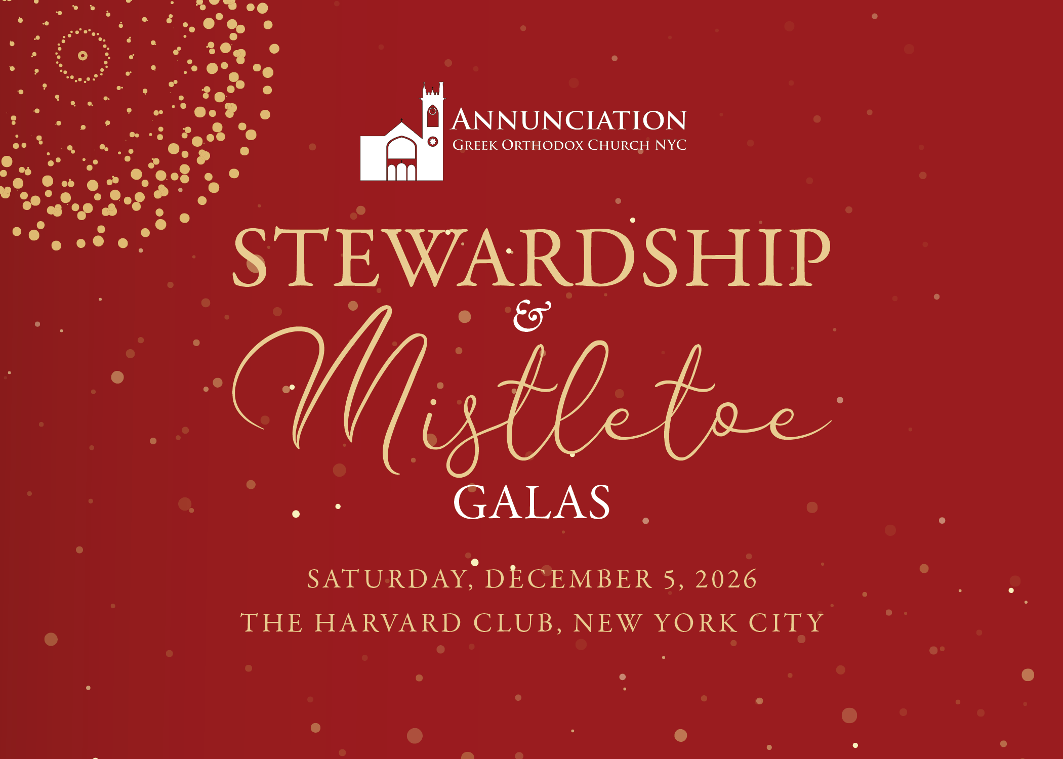 Campaign cover image for Annunciation Stewardship Gala 2026