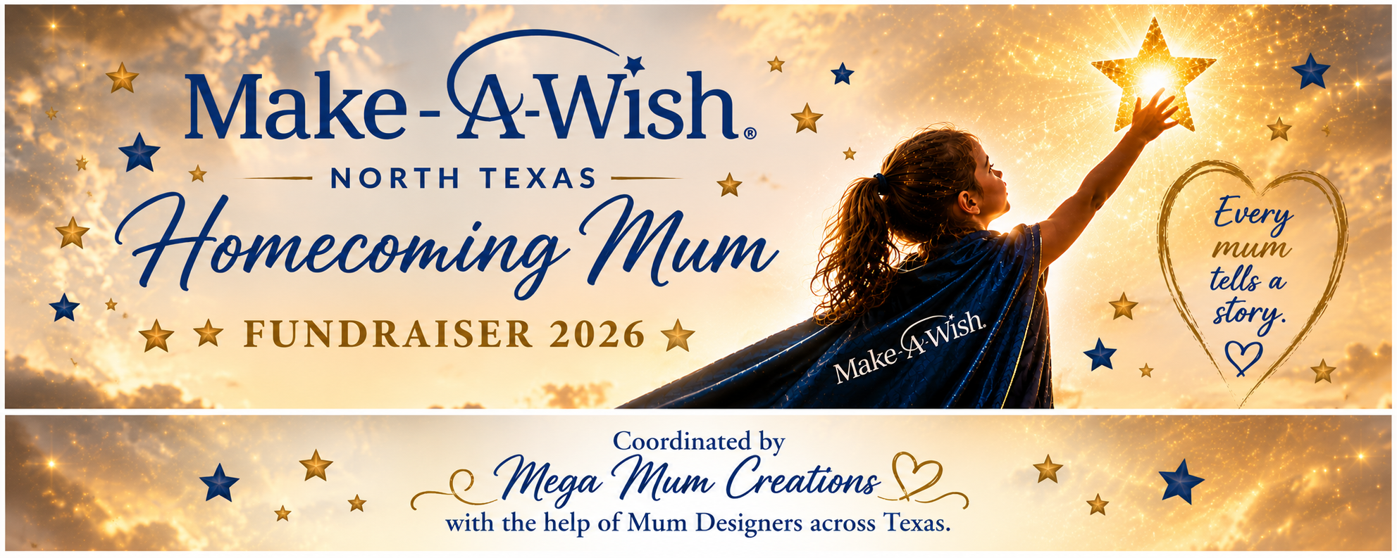 Campaign cover image for Make A Wish Homecoming Mum Fundraiser 2026