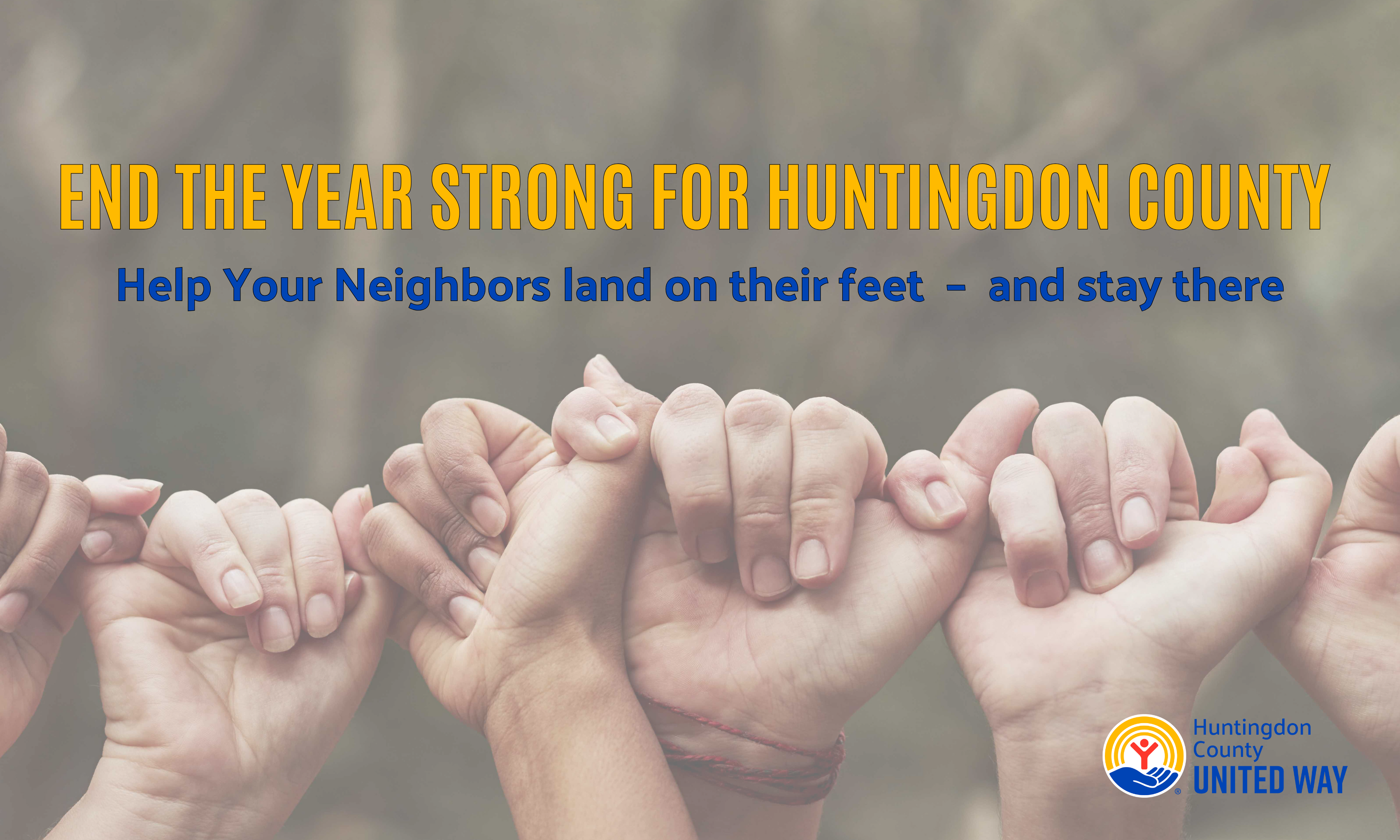 Campaign cover image for End the Year Strong for Huntingdon County 2025