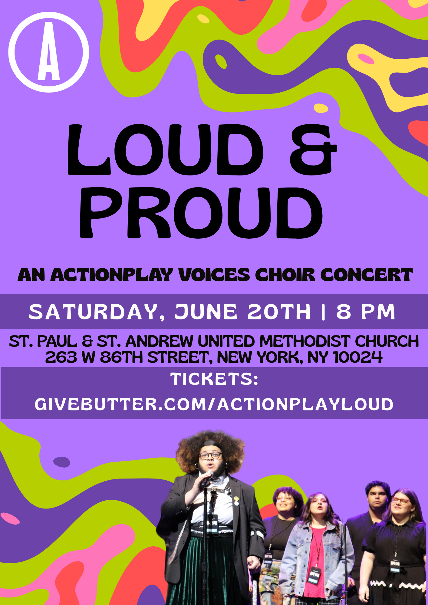 Campaign cover image for The Actionplay Voices Choir: LOUD & PROUD