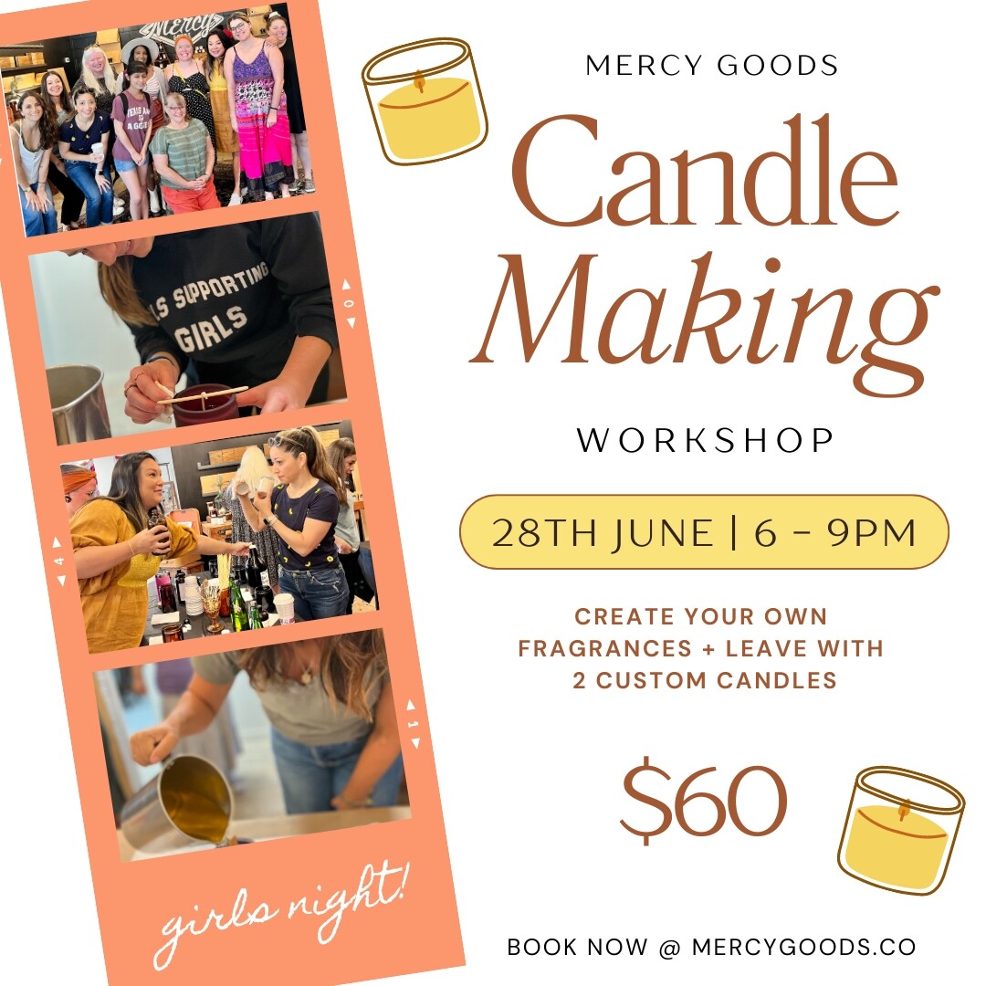Campaign cover image for Mercy Goods Candle Workshop