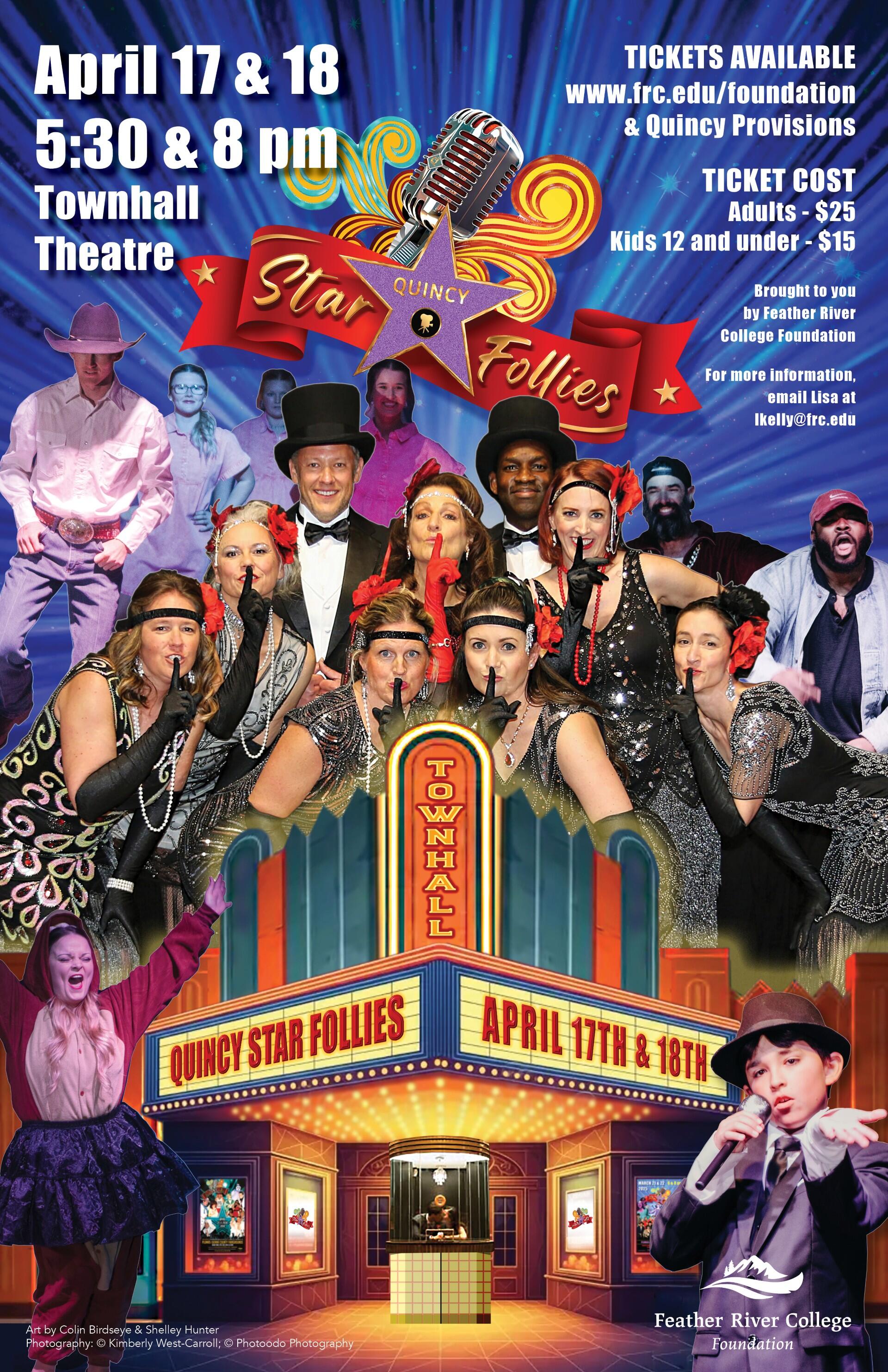 Campaign cover image for The Quincy Star Follies - A Feather River College Foundation Fundraiser
