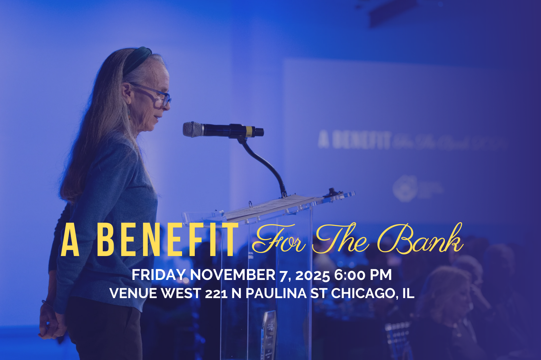 Campaign cover image for A Benefit for the Bank 2025