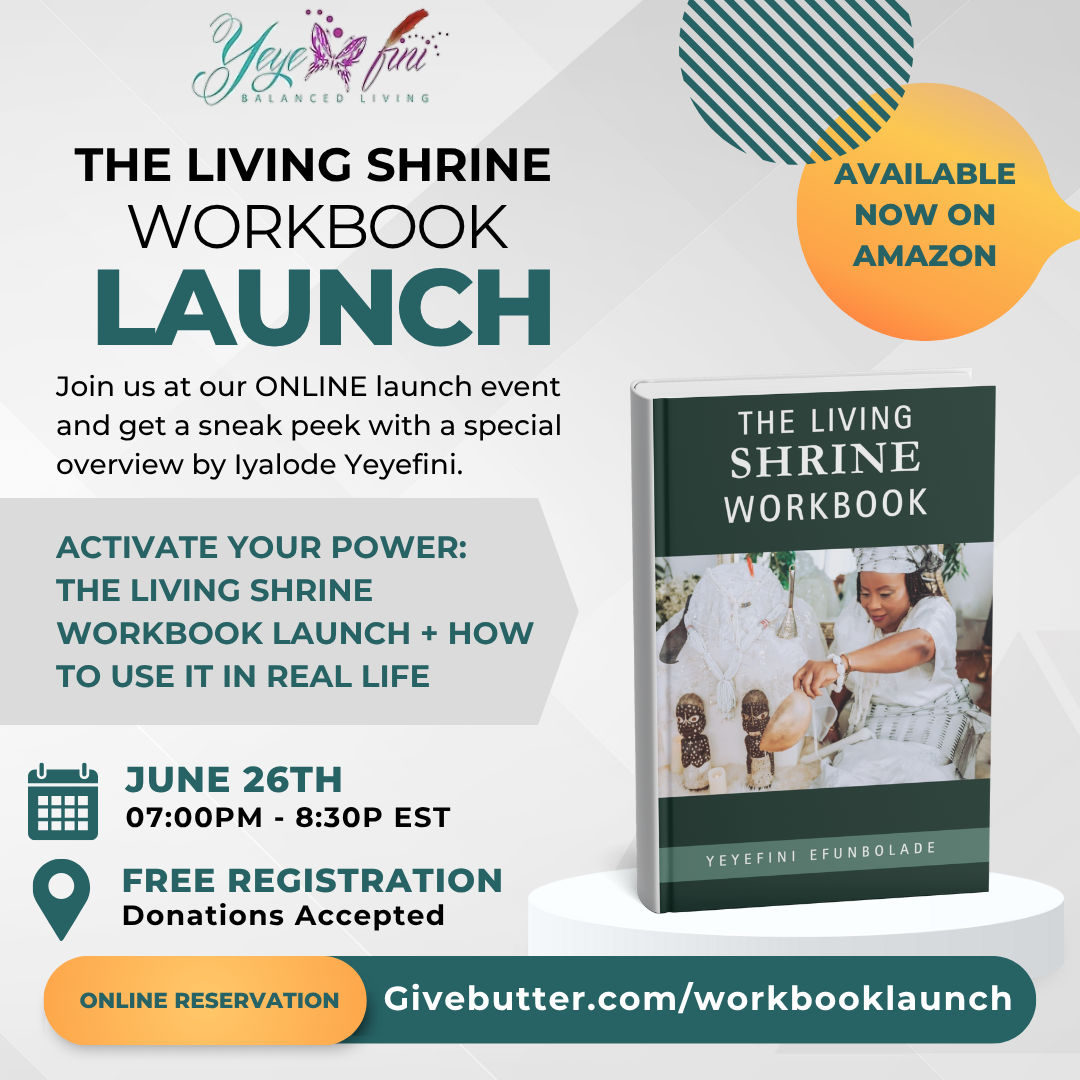 Campaign cover image for Activate Your Power: The Living Shrine Workbook Launch + How To Use It in Real Life