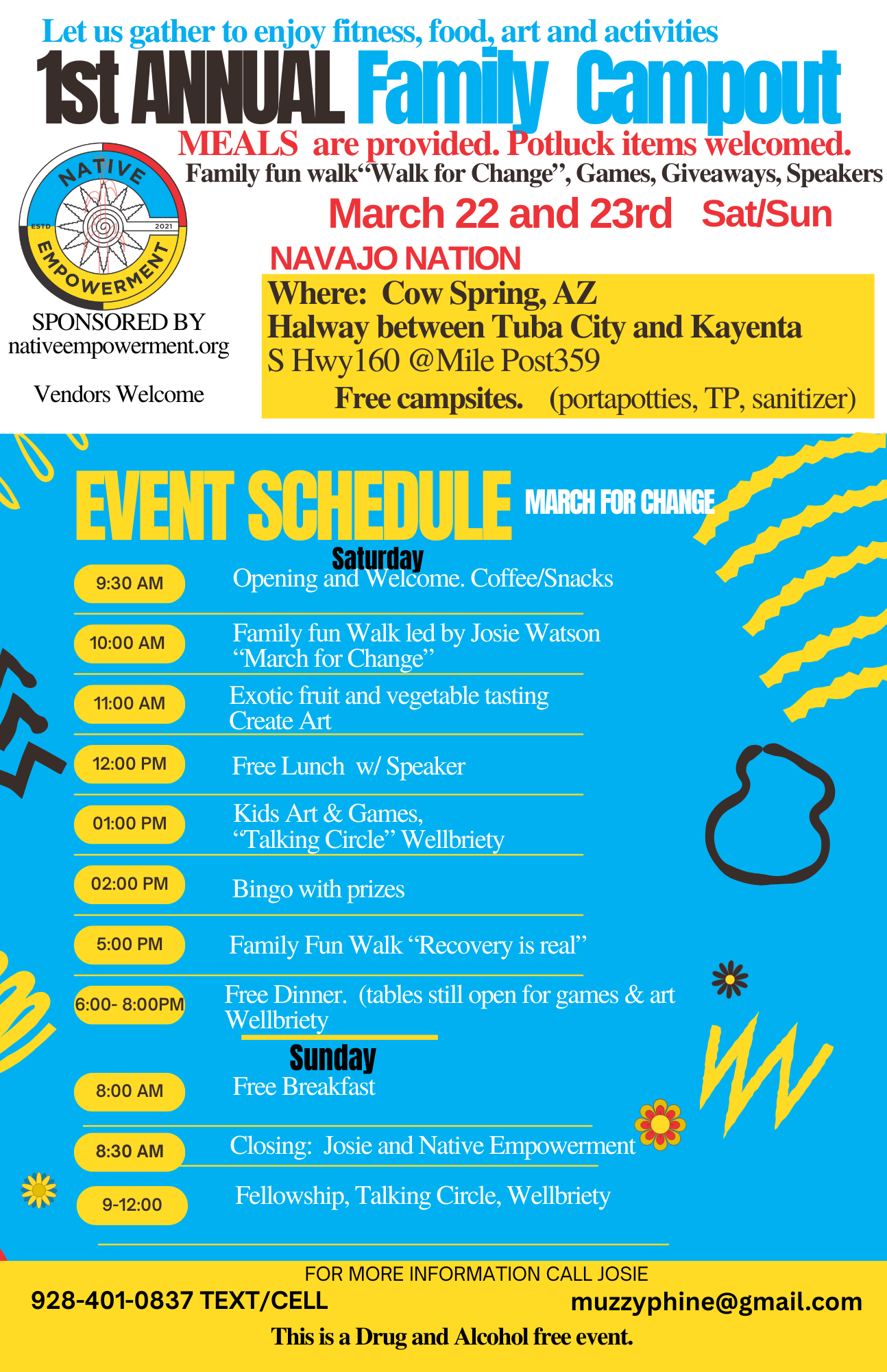 Campaign cover image for Navajo Nation Campout- Native Empowerment