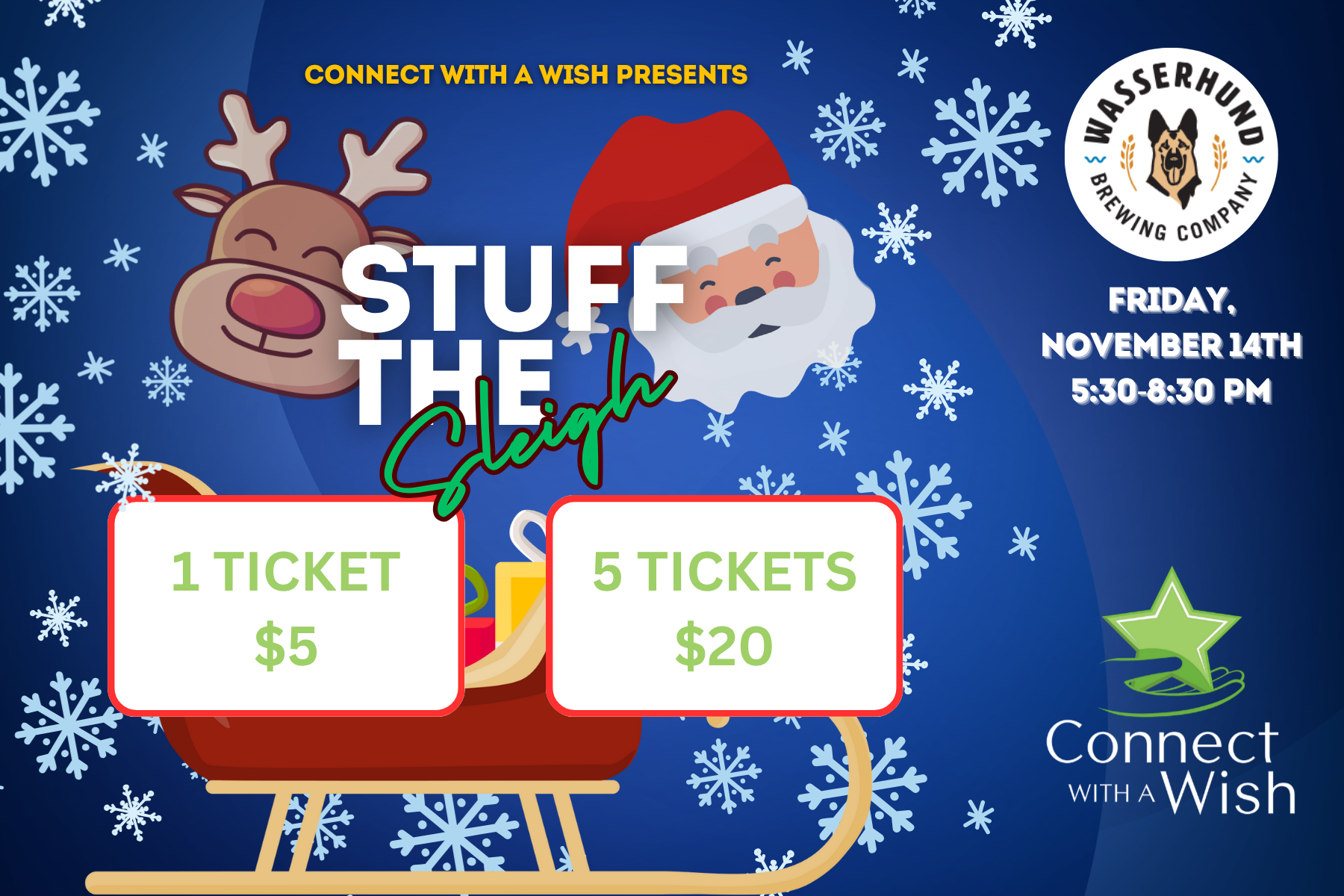 Campaign cover image for Stuff the Sleigh 2025 Raffles