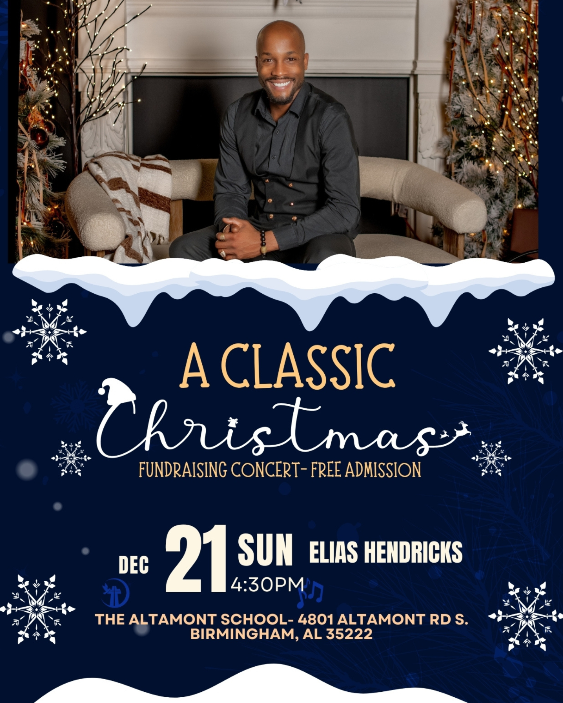 Campaign cover image for A Classic Christmas with Elias Hendricks