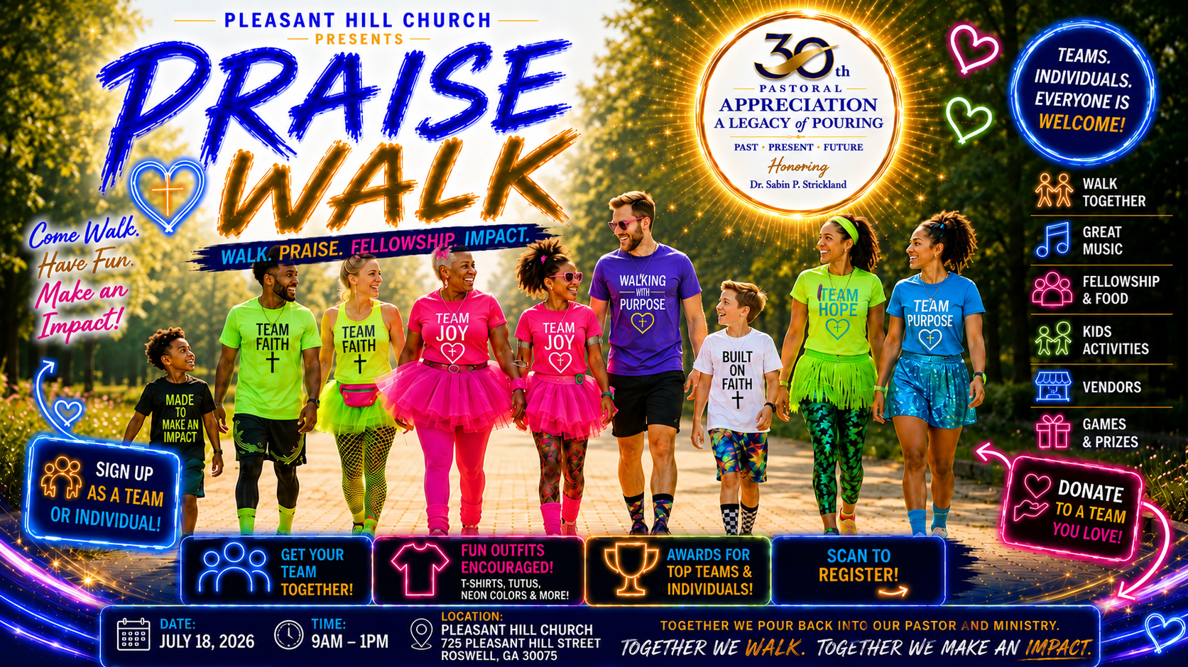 Campaign cover image for Praise Walk