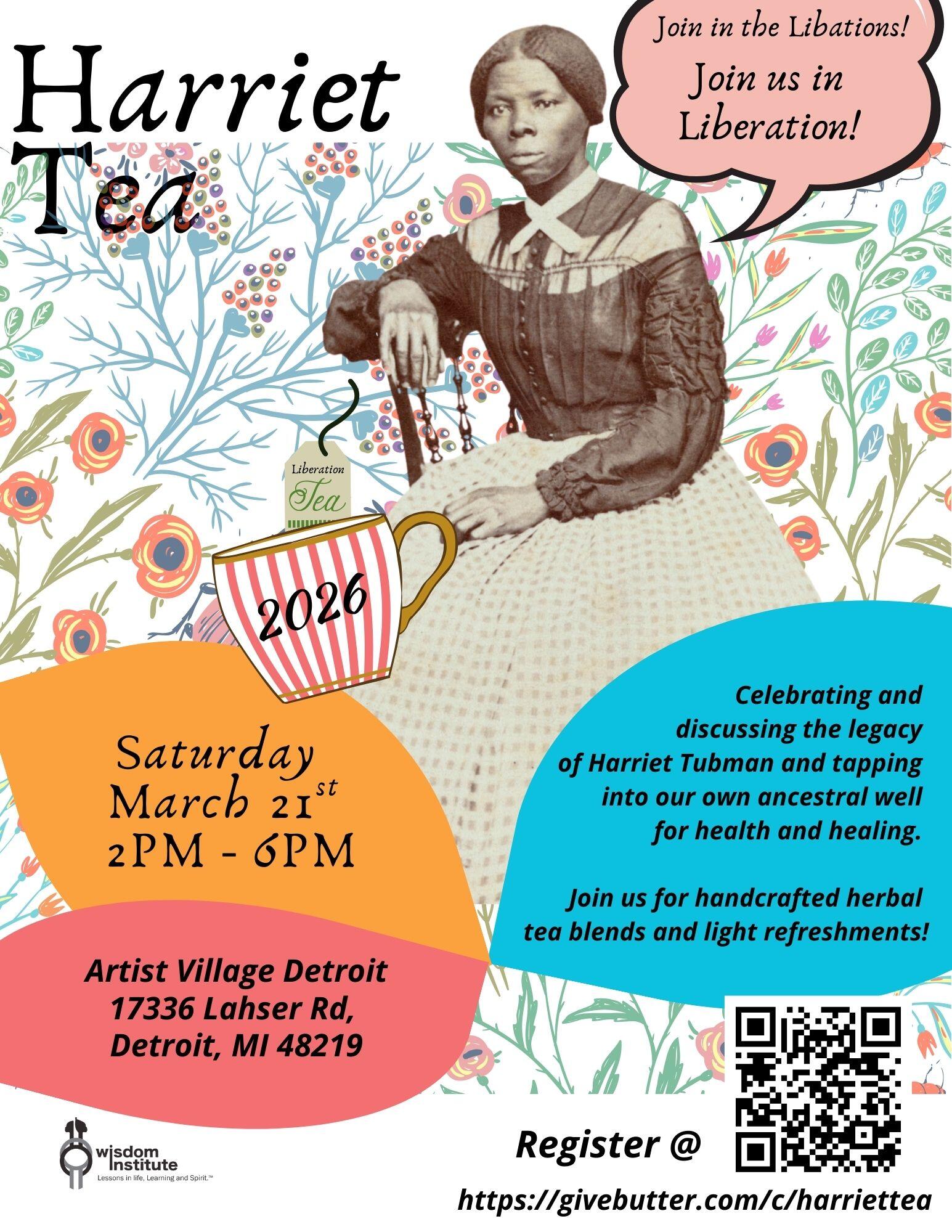 Campaign cover image for Harriet TEA: Roots of Resistance, Pathways to Power