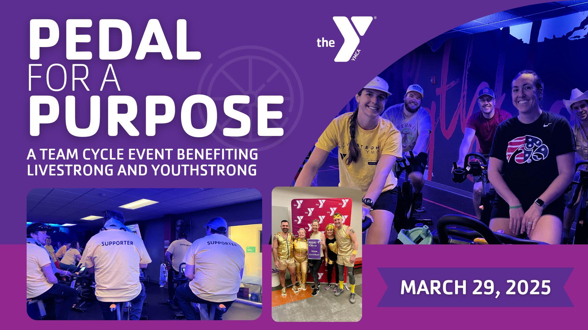 Campaign cover image for Pedal for a Purpose 2025